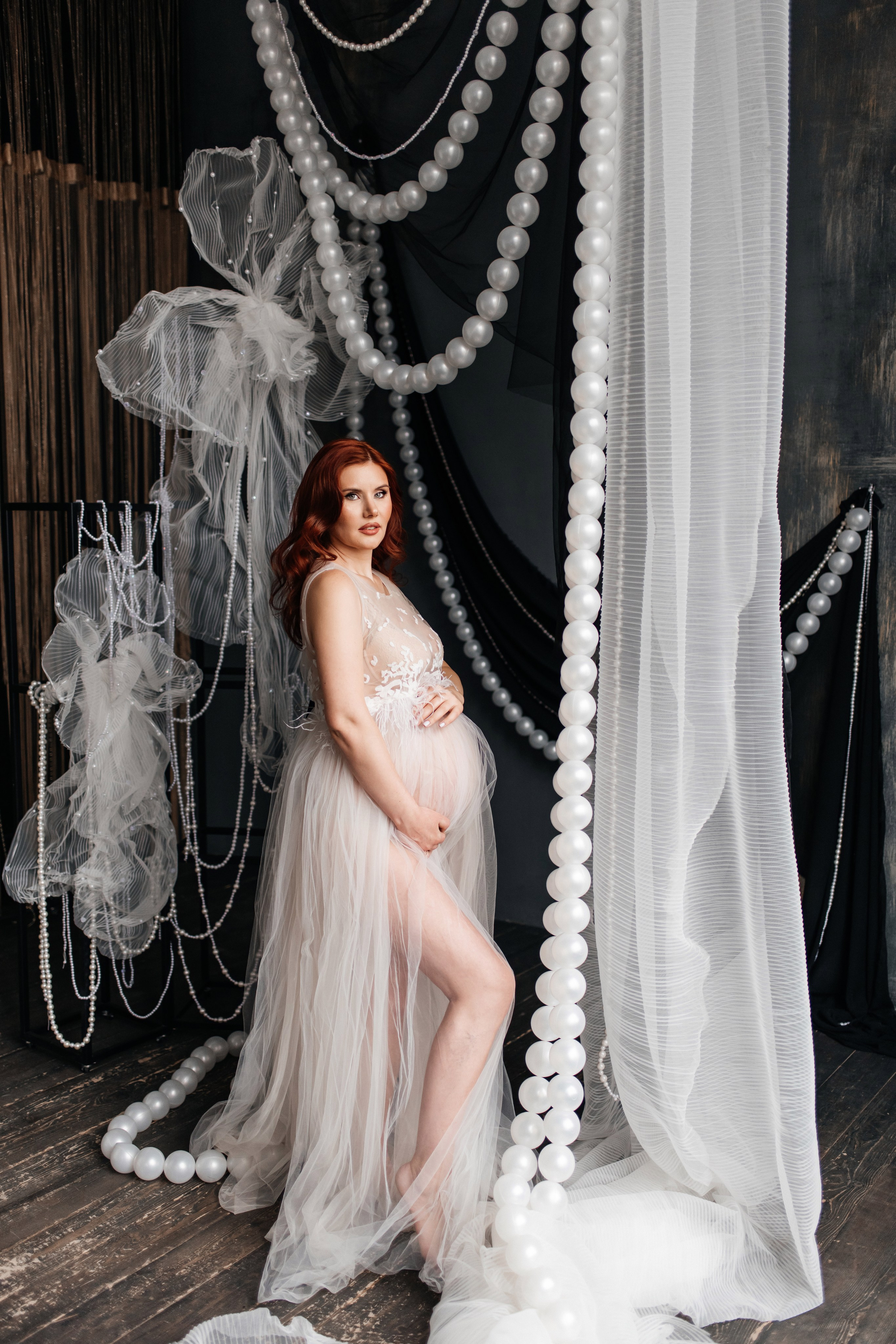 «Мягкость ожидания: в струящихся тканях и украшениях». Фотограф в Москве/Зарайске Шахова Марина