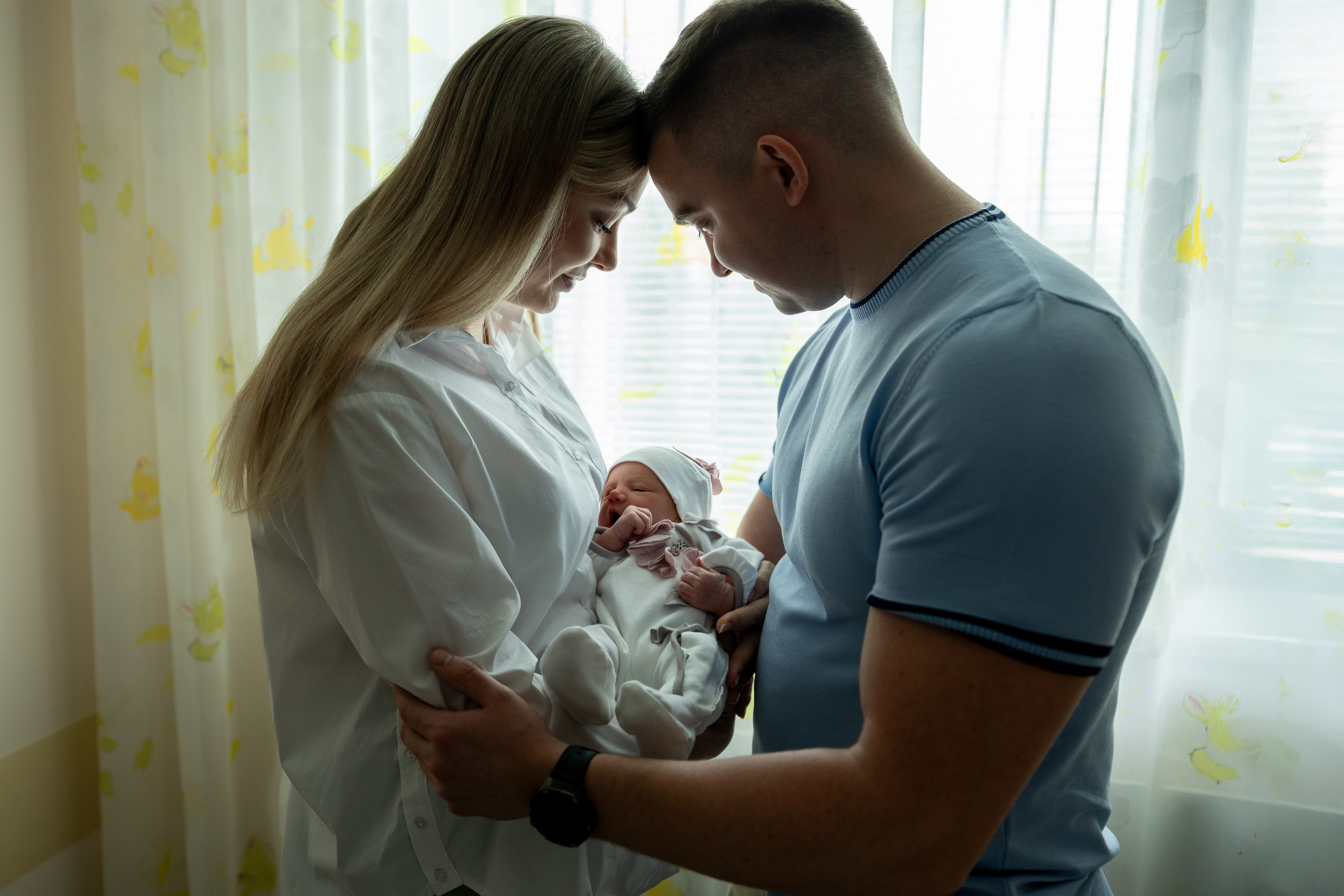 Выписка из роддома. Семейный и детский фотограф в Москве Орешина Юлия