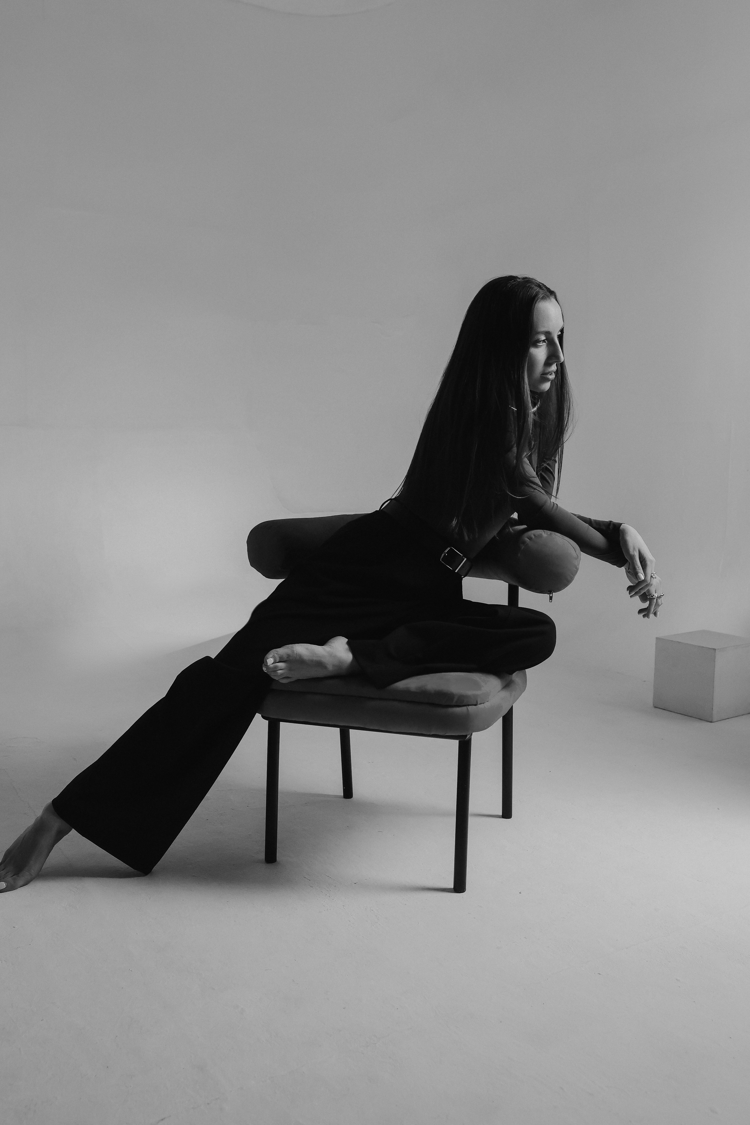 В студии. Асель Мурзина фотограф Казань