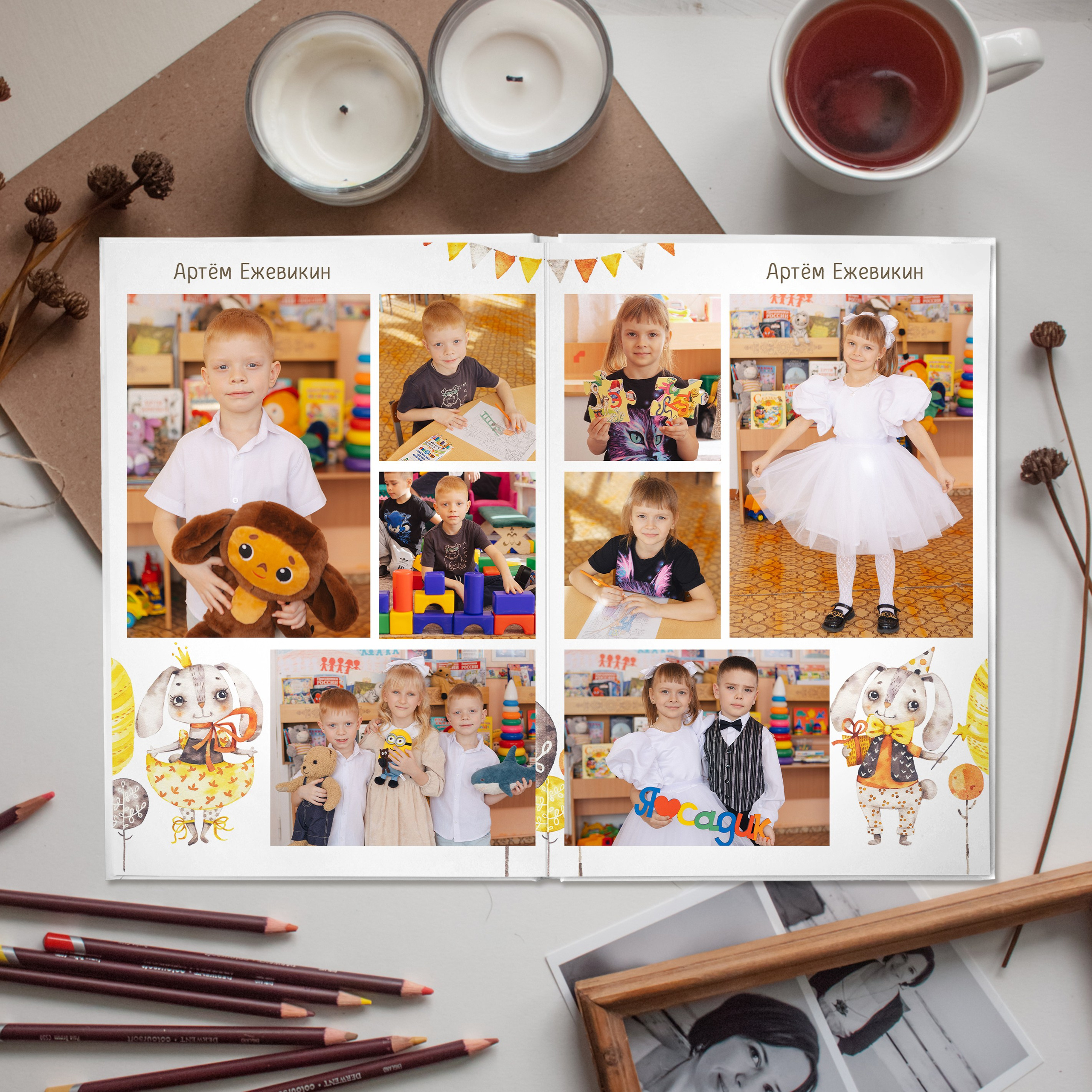 Альбом постраничный общий 3000. Свадебный, семейный фотограф. Выпускные альбомы в Коченёво / Новосибирск. Наталья Байкуш