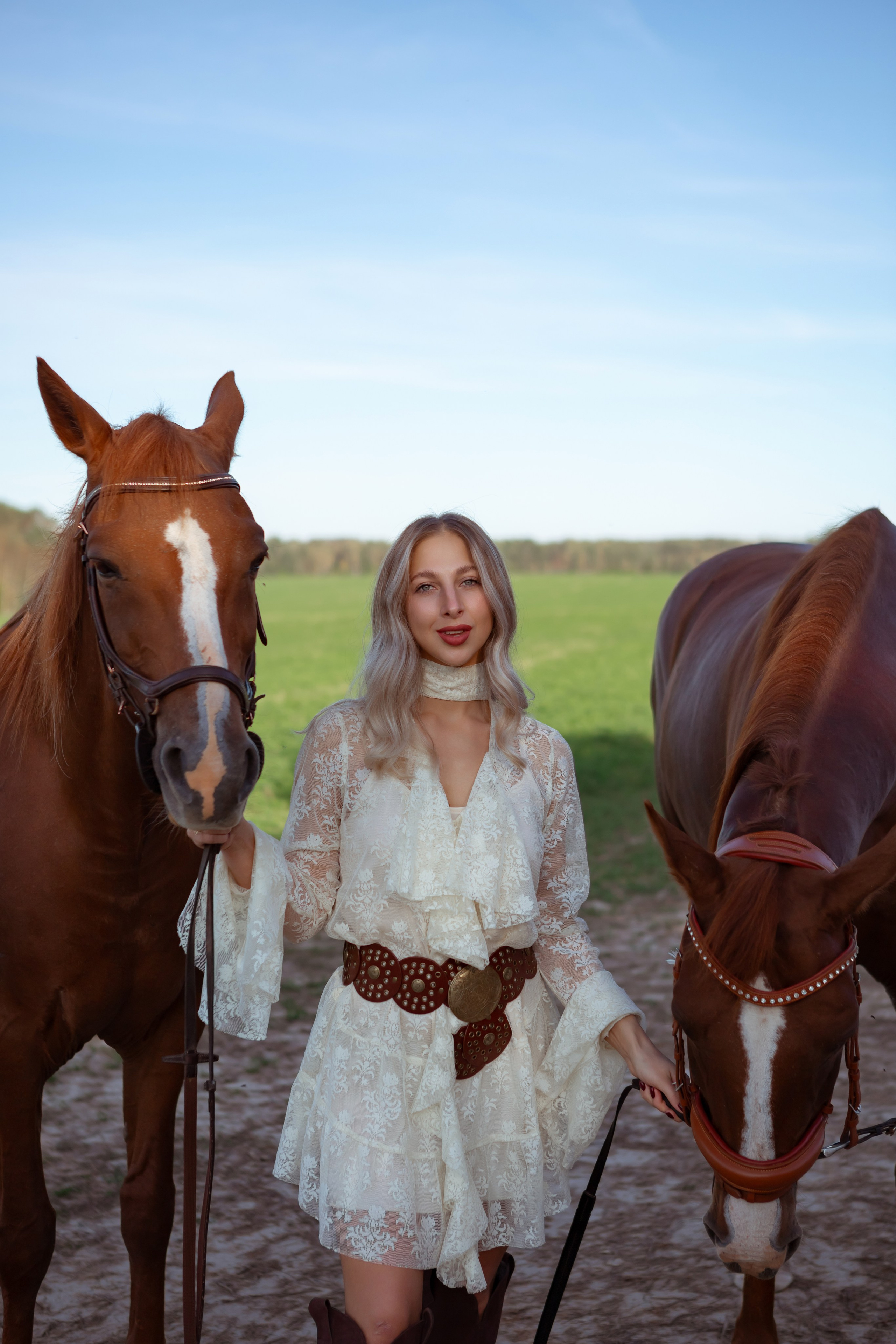 Съемка Елизавета с лошадьми. Фотограф Калуга