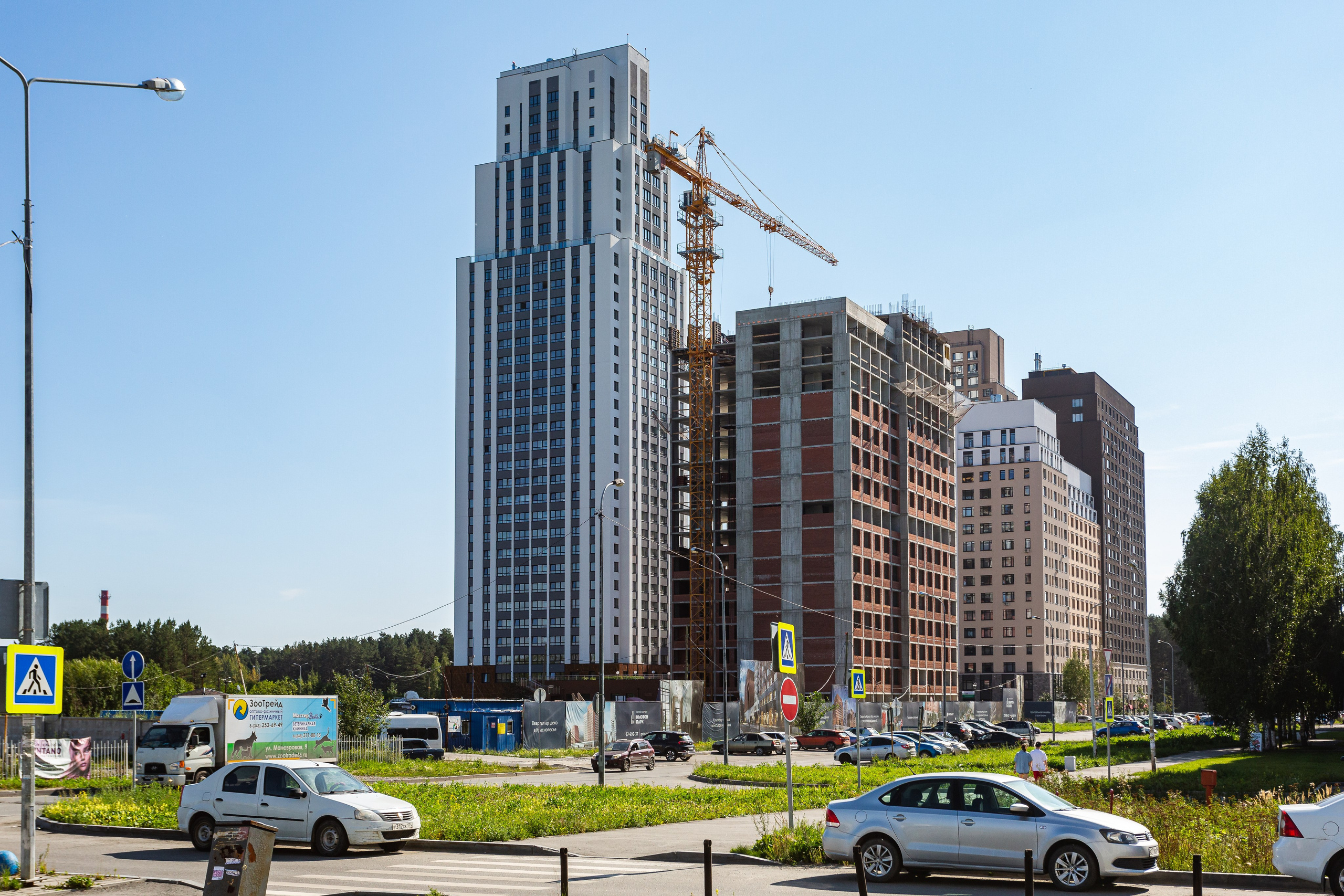 Строительство. Фотограф Алексей Зарецкий