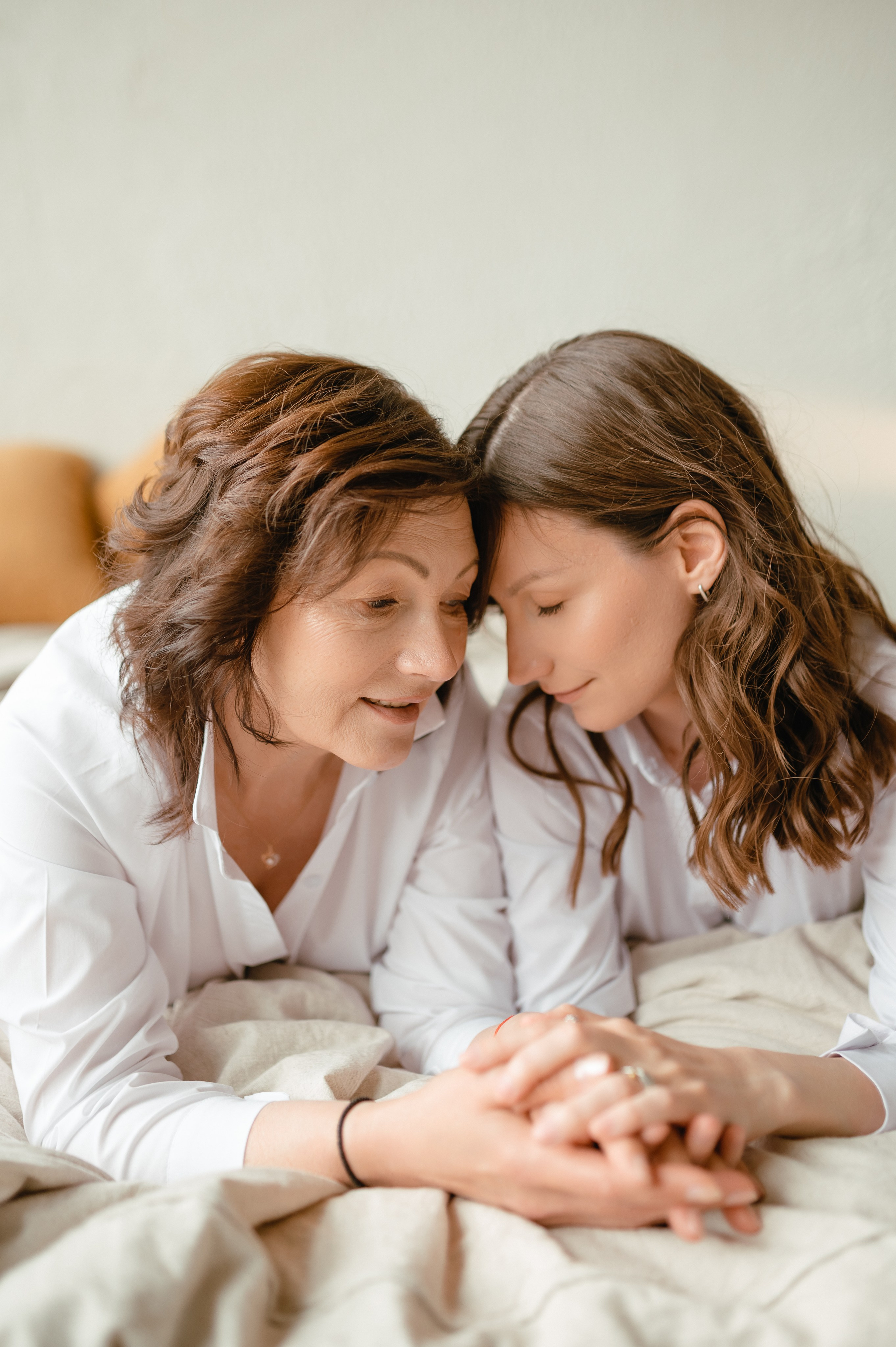 Полина с мамой. Семейный и детский фотограф в Туле