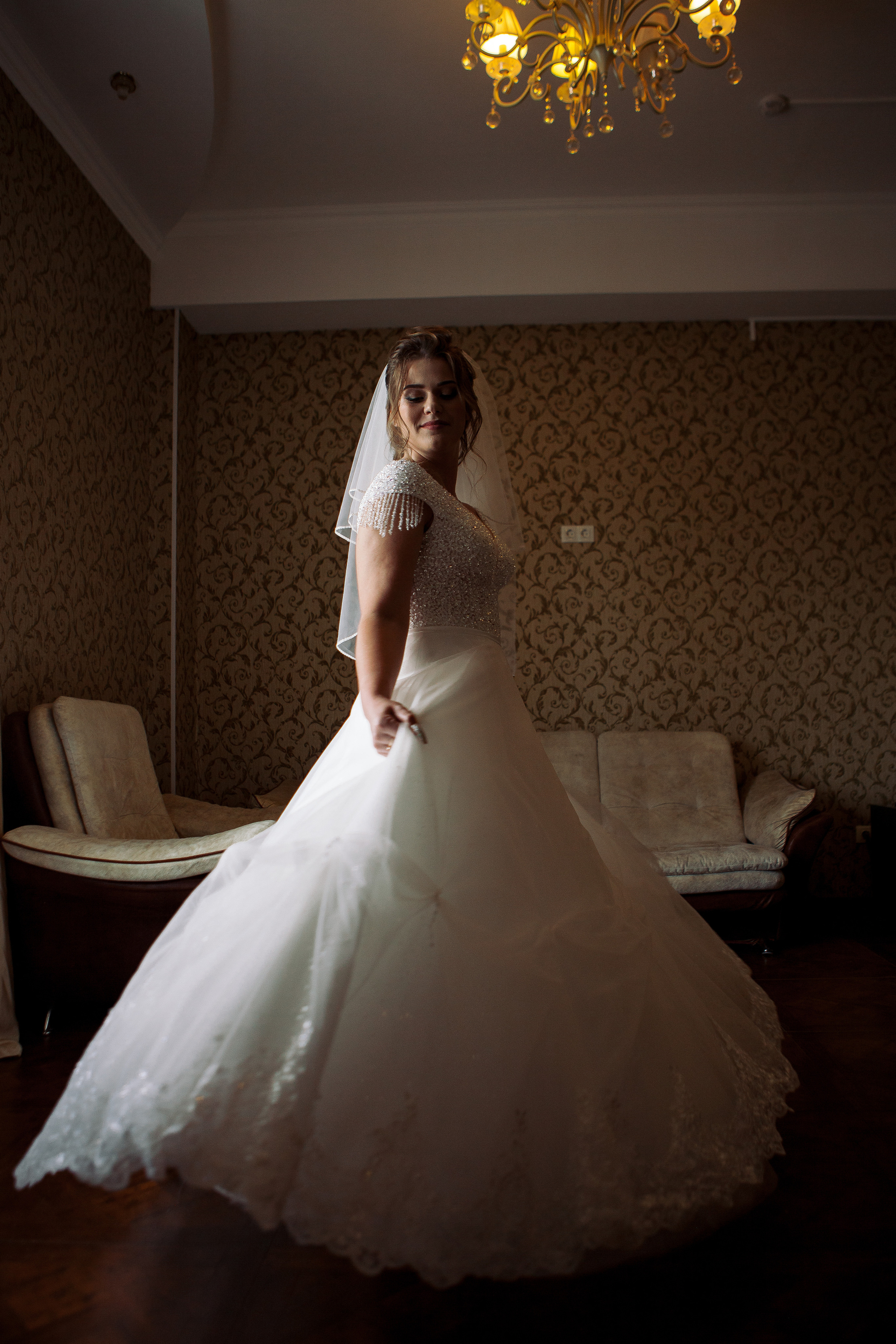 О том, как мы платье рассыпали. Фотограф Анастасия Кулешова