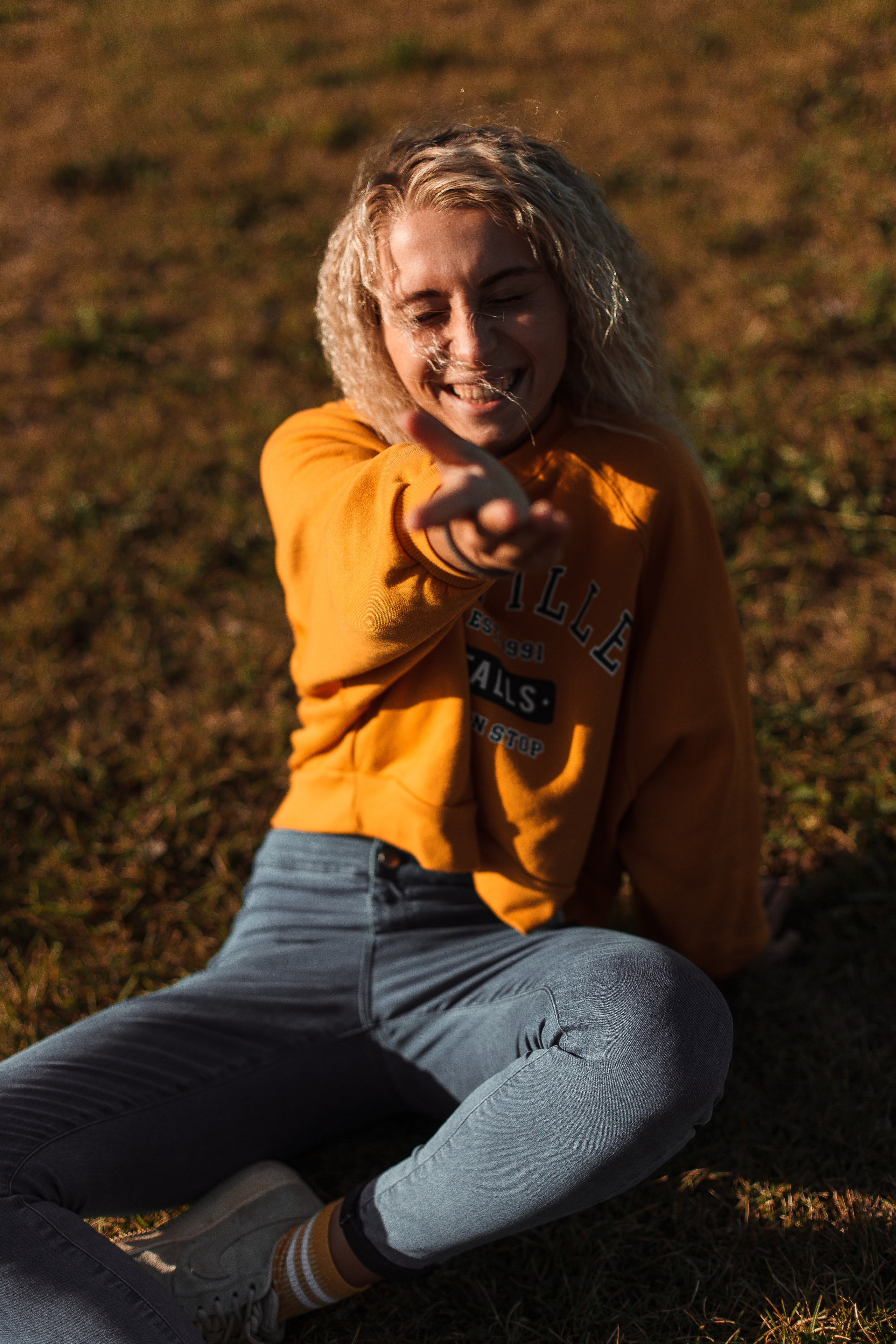 Даша и тележка. Фотограф Анастасия Кулешова