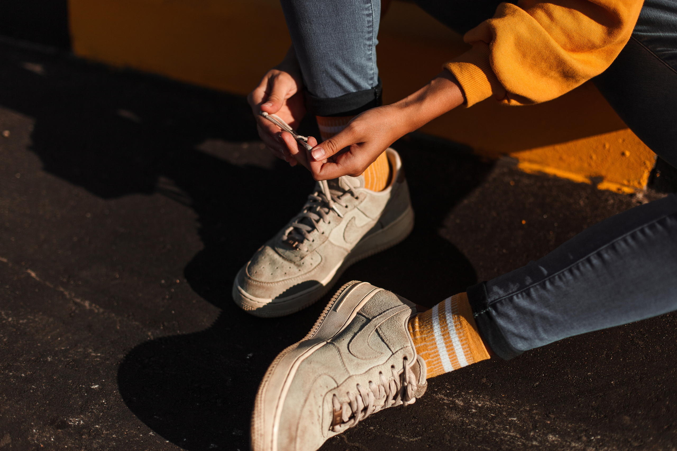 Даша и тележка. Фотограф Анастасия Кулешова