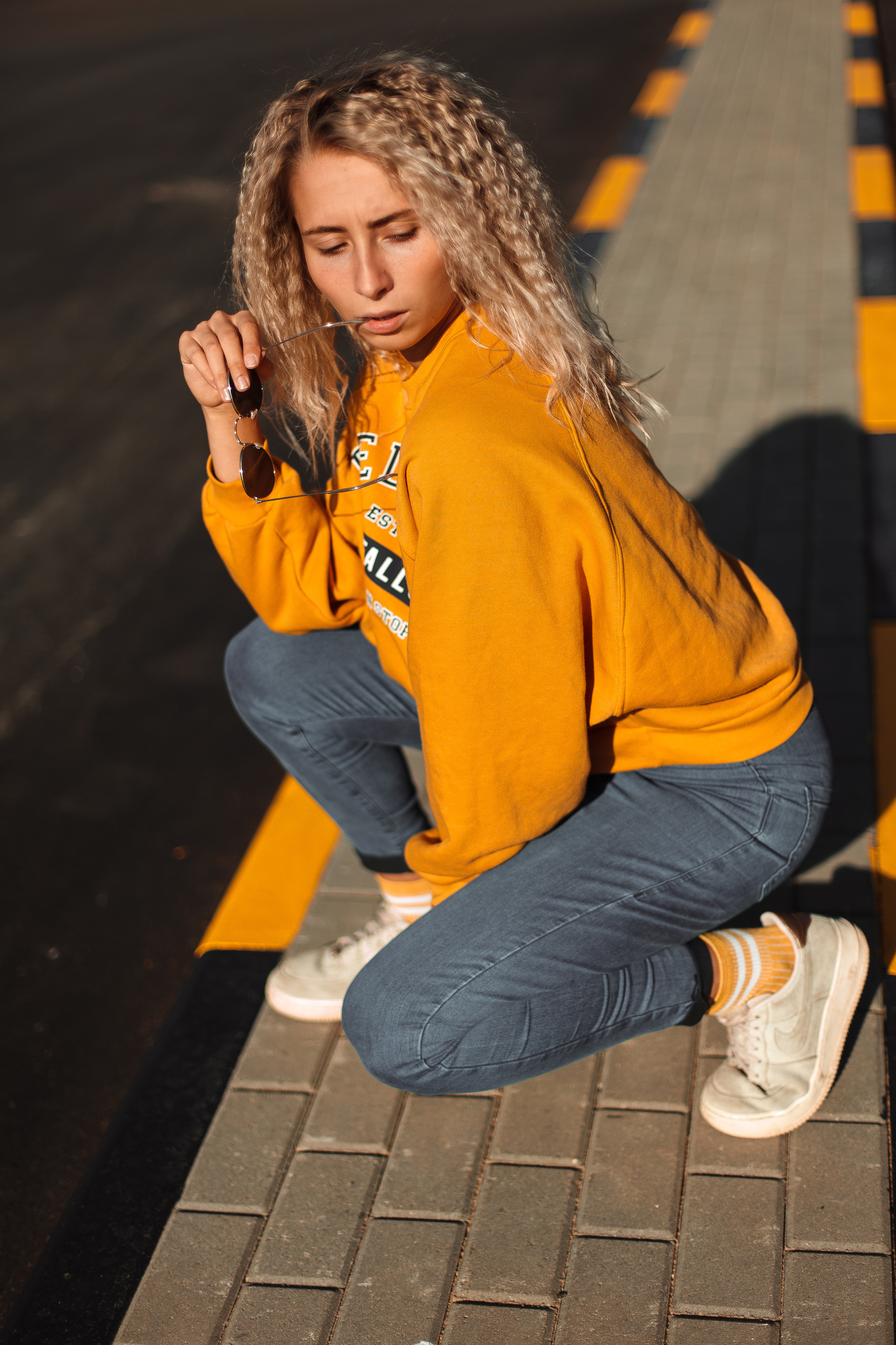 Даша и тележка. Фотограф Анастасия Кулешова