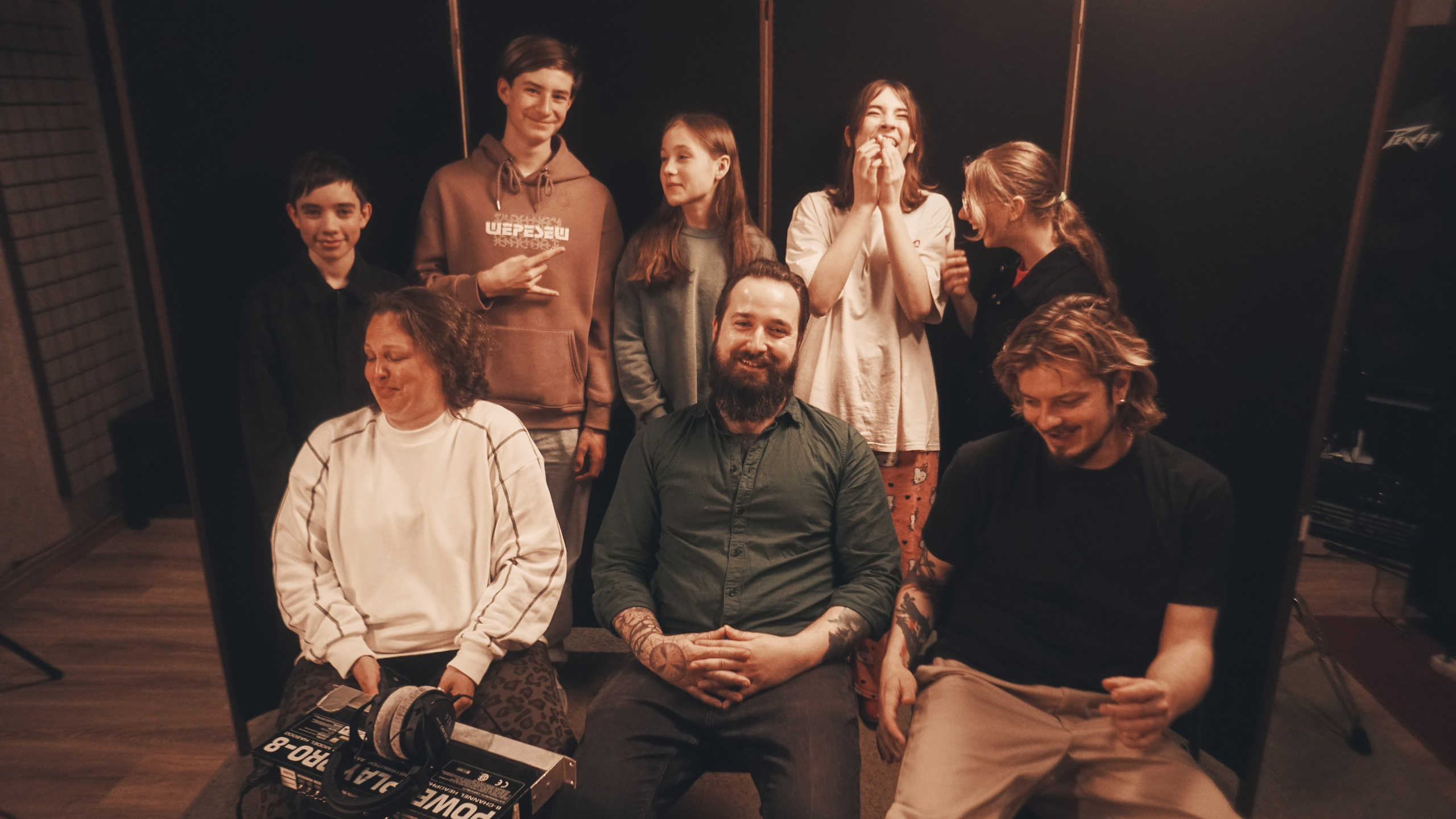 Громница — запись хора для группы ТриЕли. Фотография для артистов