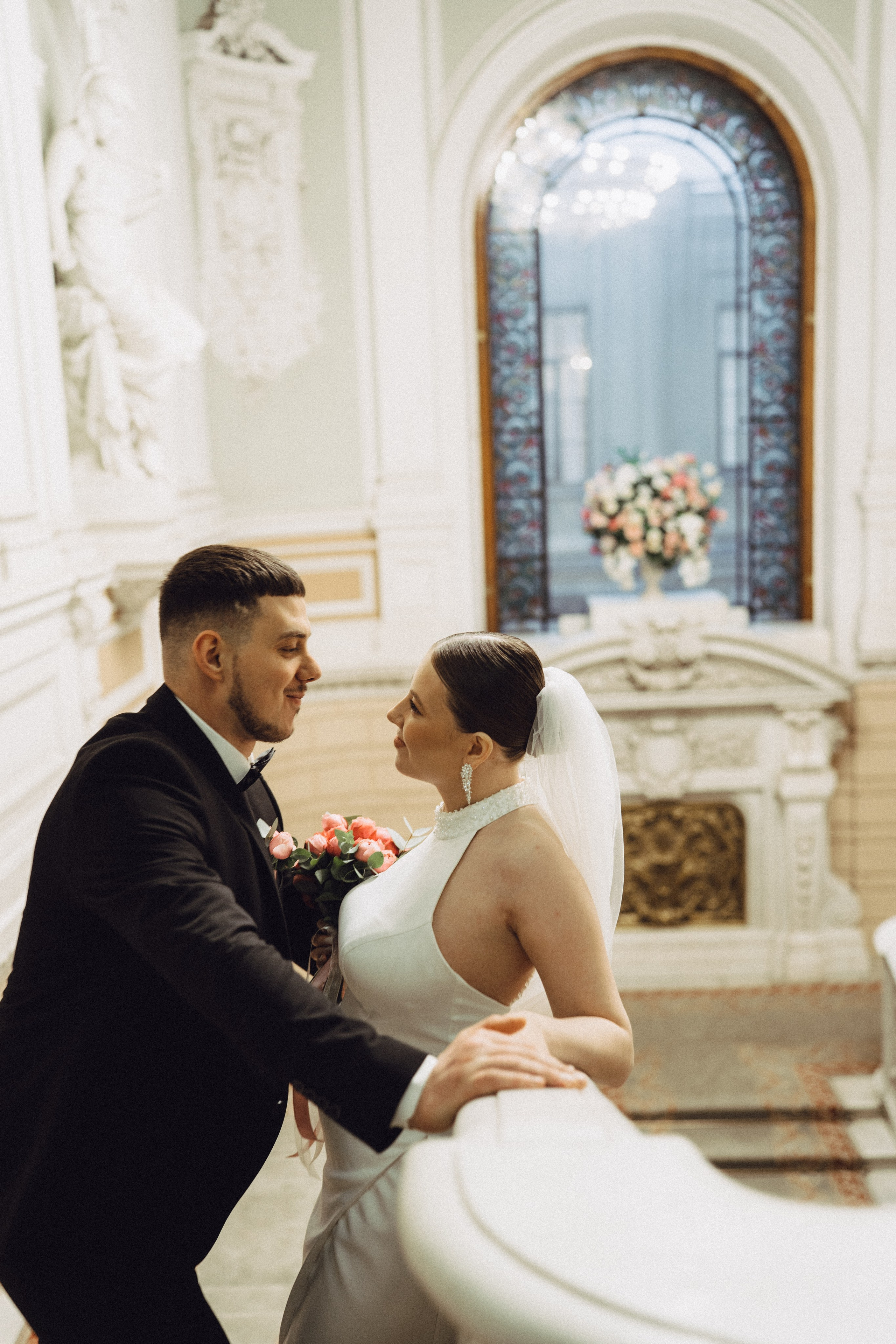 СВАДЕБНАЯ СЬЕМКА В ПЕВОМ ДВОРЦЕ БРАКОСОЧЕТАНИЯ. Профессиональный фотограф, Санкт-Петербург — Виктория Богомолова