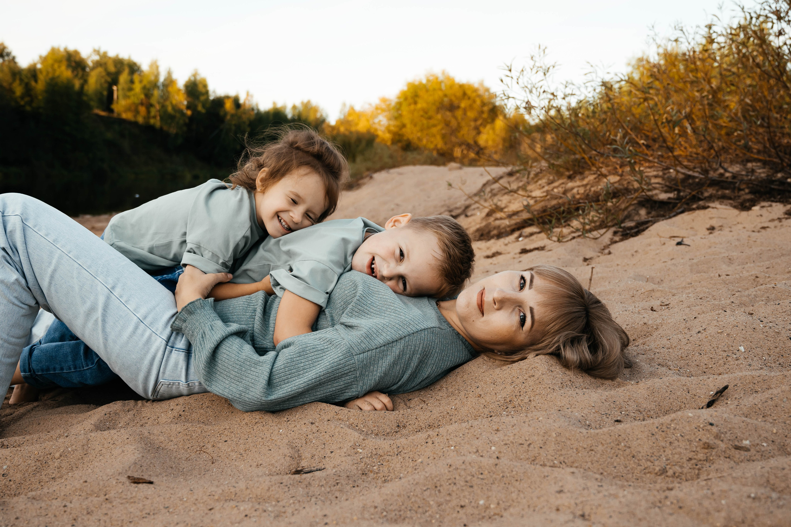 Съёмка на пляже в Верховажье. Свадебный и семейный фотограф г. Ярославль Савинская Анастасия