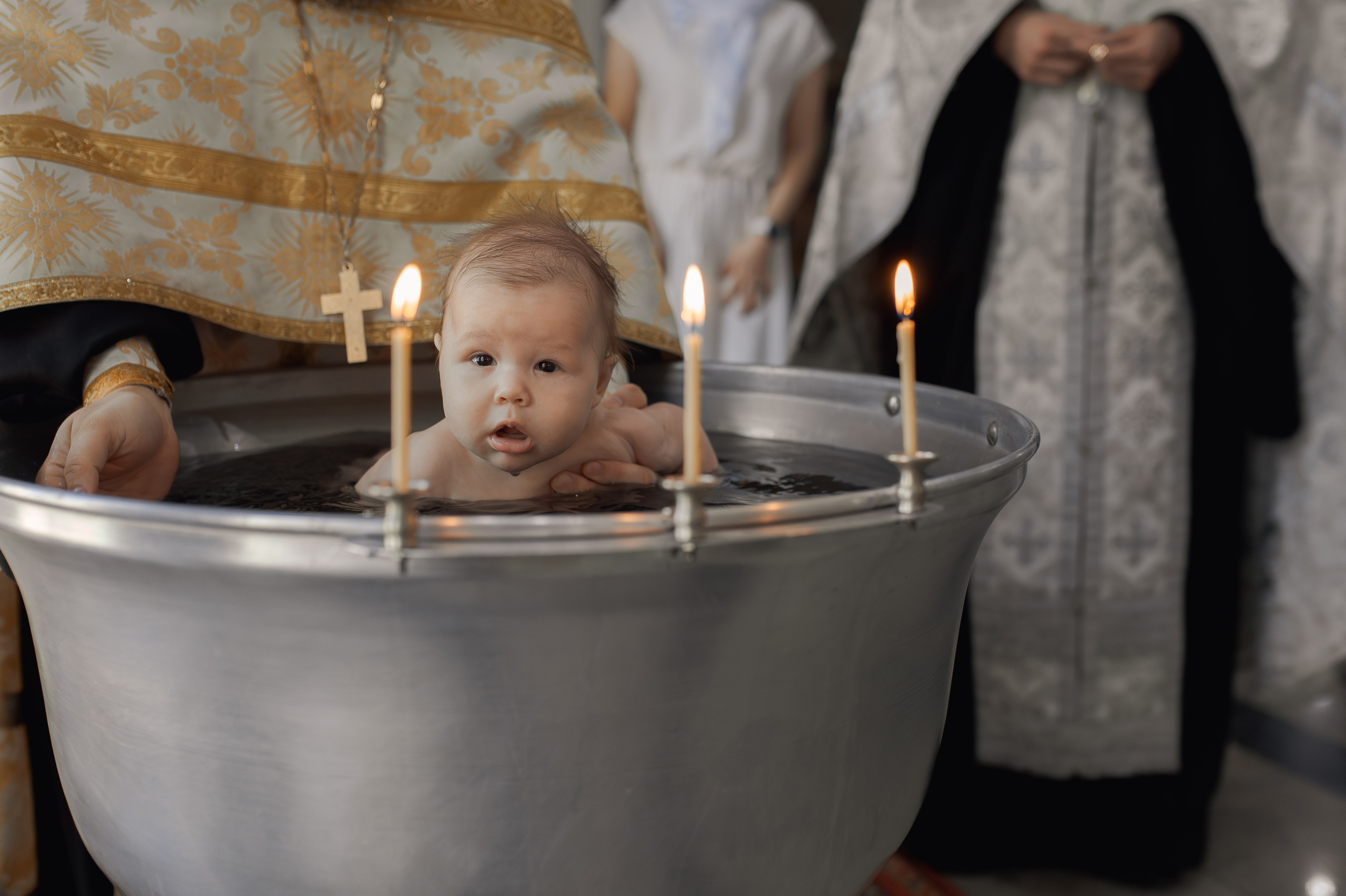 Крещение Дамиана. Фотограф на Крещение и Венчание в Ташкенте