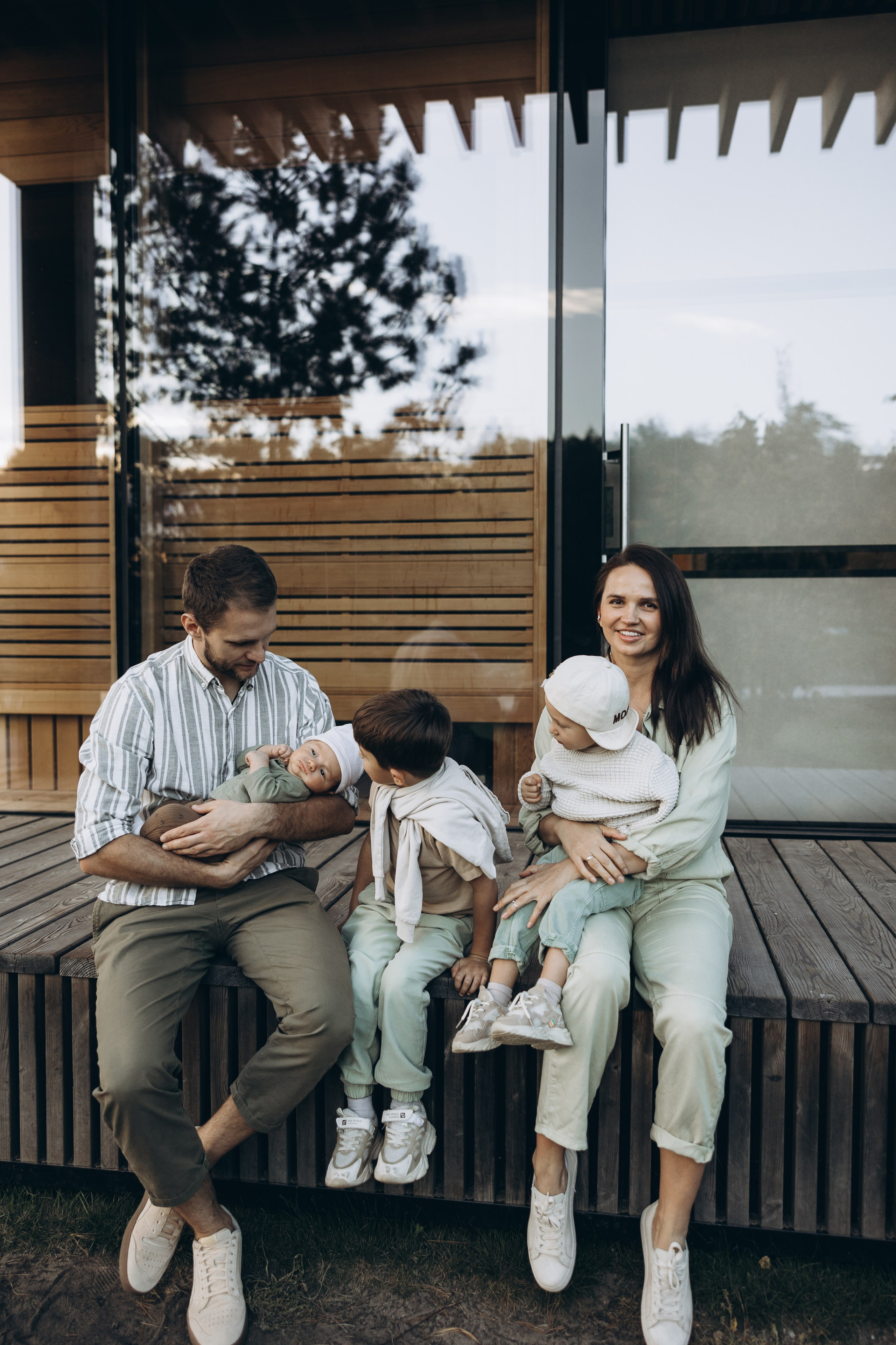 Екатерина, Ярослав, Артём, Макар и Демид. Семейный фотограф в Москве Виктория Ястребинская