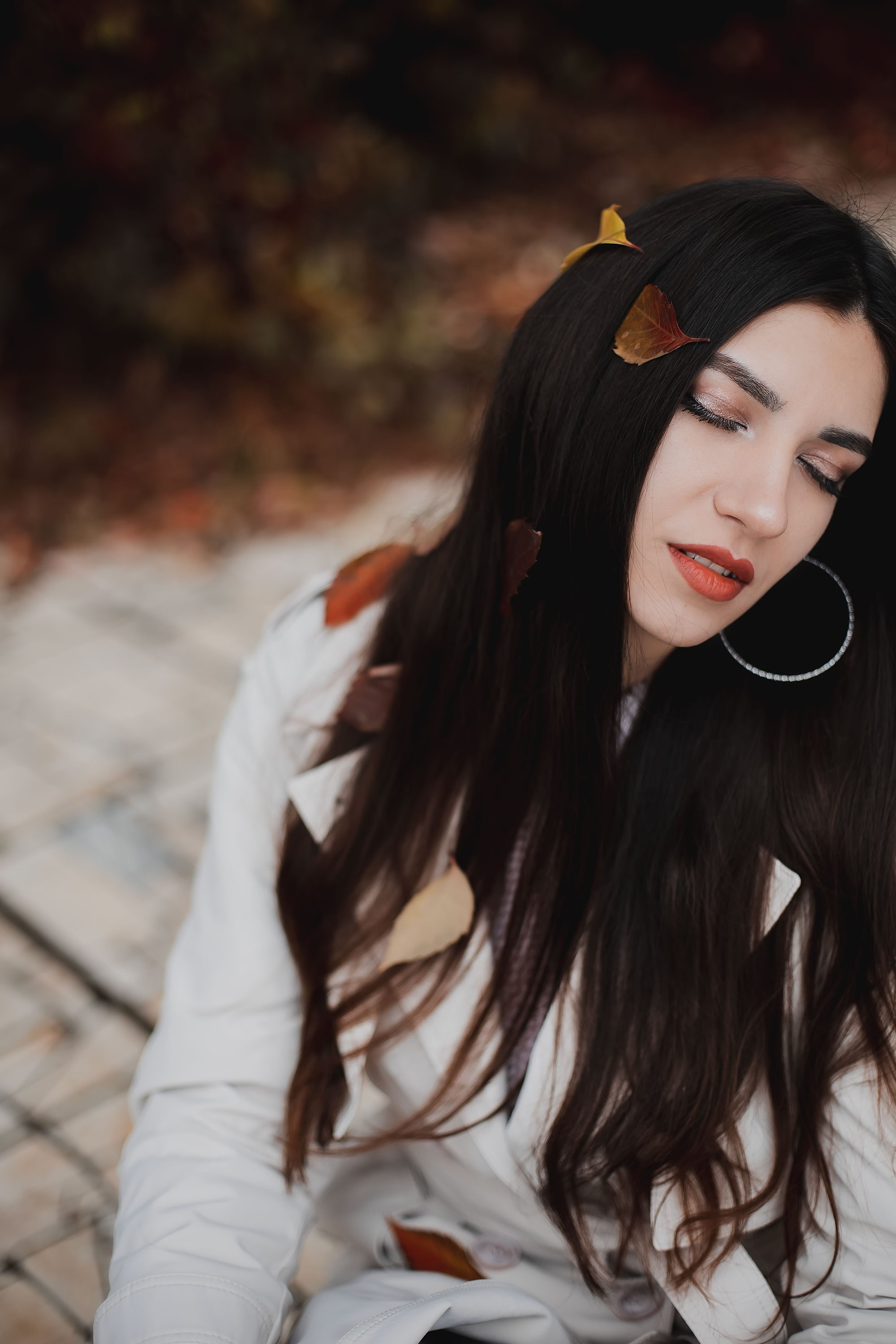 Осеняя фотосессия в Ботаническом саду им. Цицина. Семейный, индивидуальный фотограф в Москве Ангели Марина