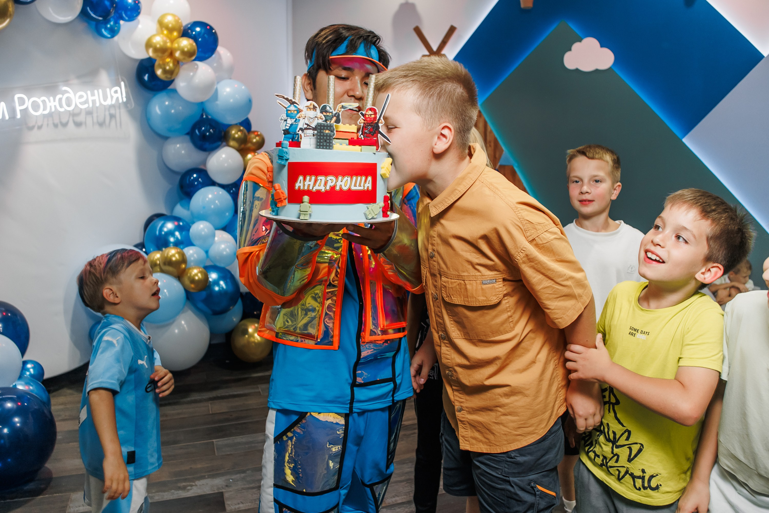 Детский День Рождения. Репортажный фотограф. Москва. Алина Ланская