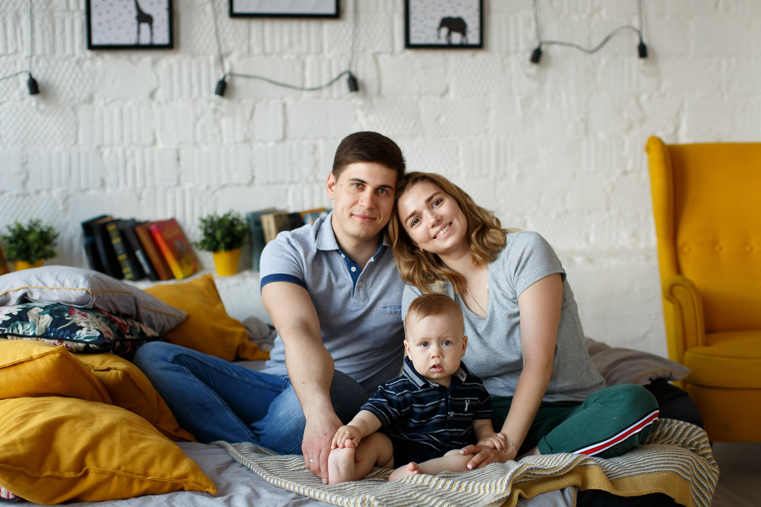 Даша, Женя и маленький Лев. Your story in photos