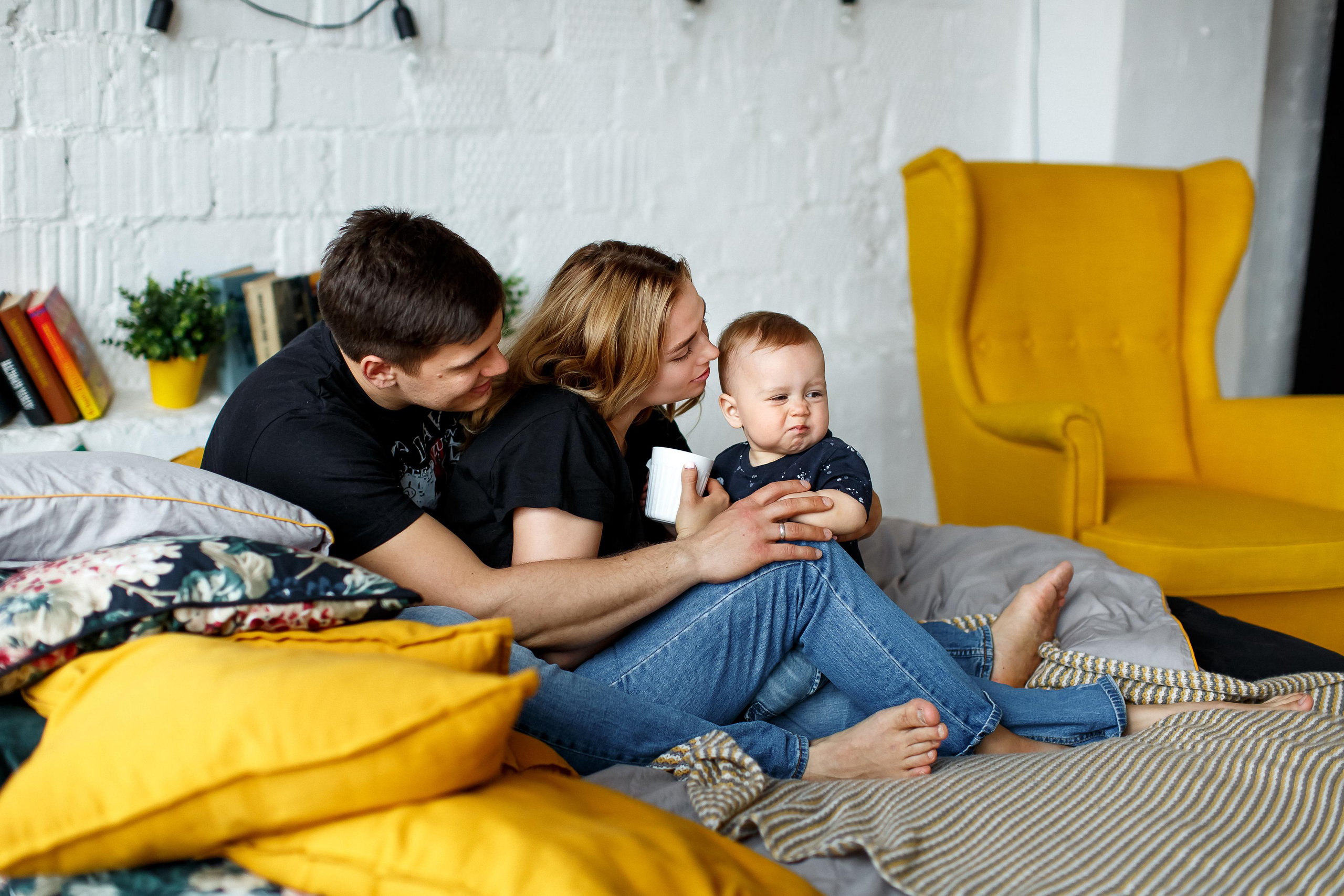 Даша, Женя и маленький Лев. Your story in photos