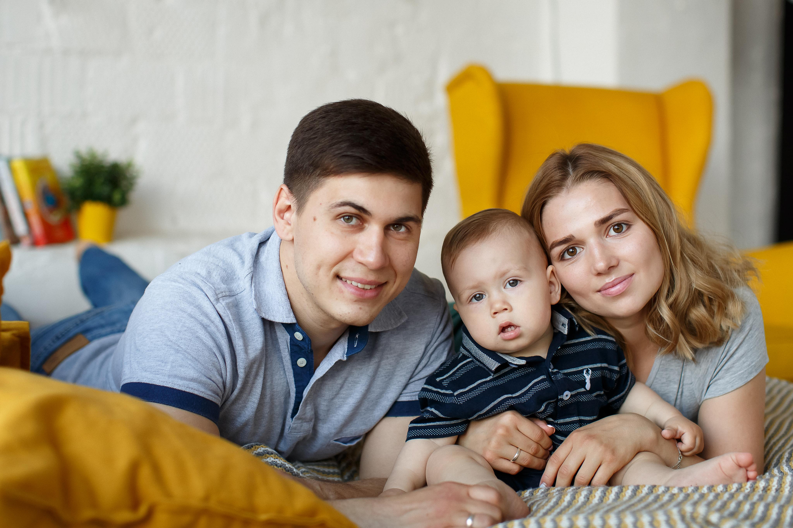 Даша, Женя и маленький Лев. Your story in photos