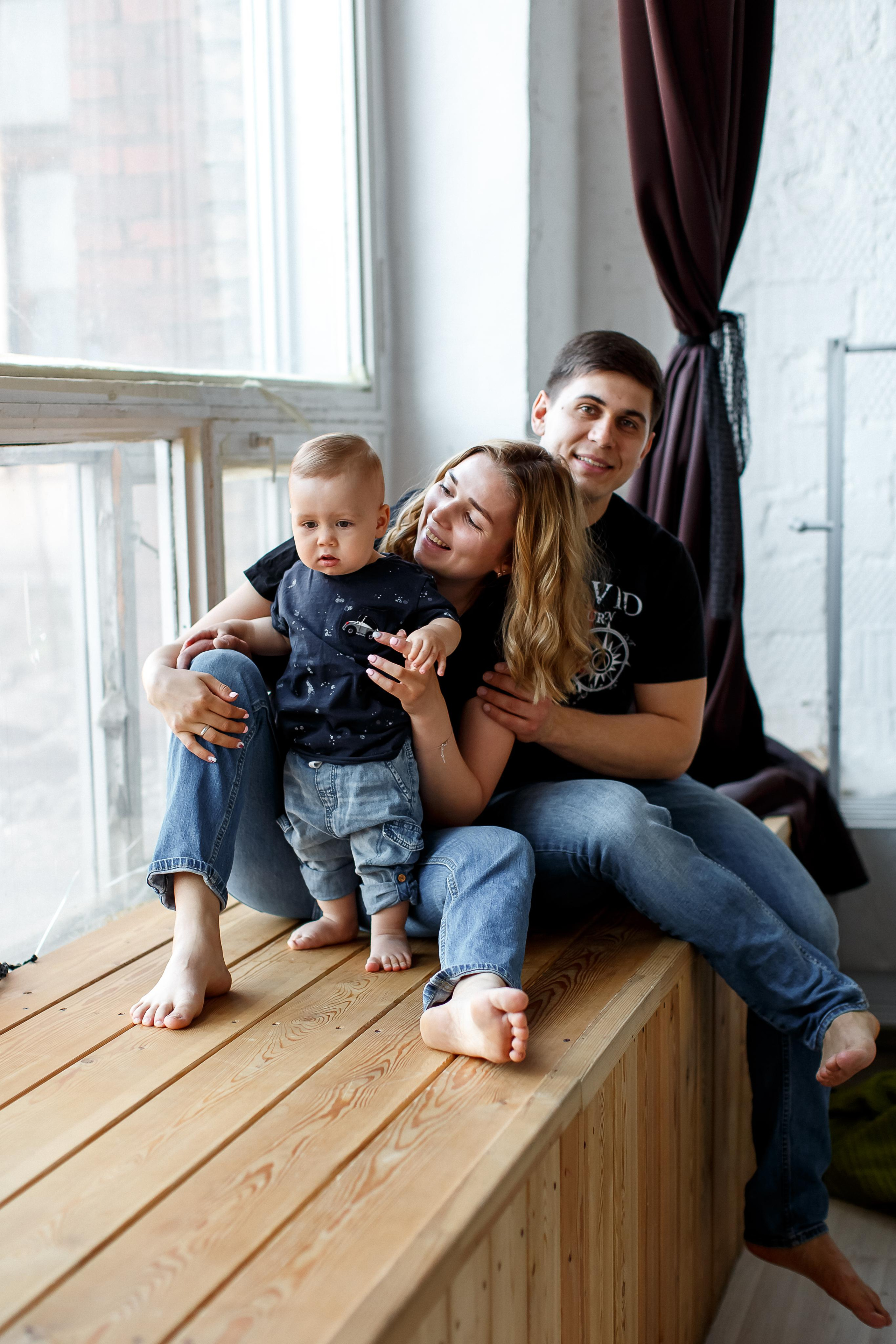 Даша, Женя и маленький Лев. Your story in photos