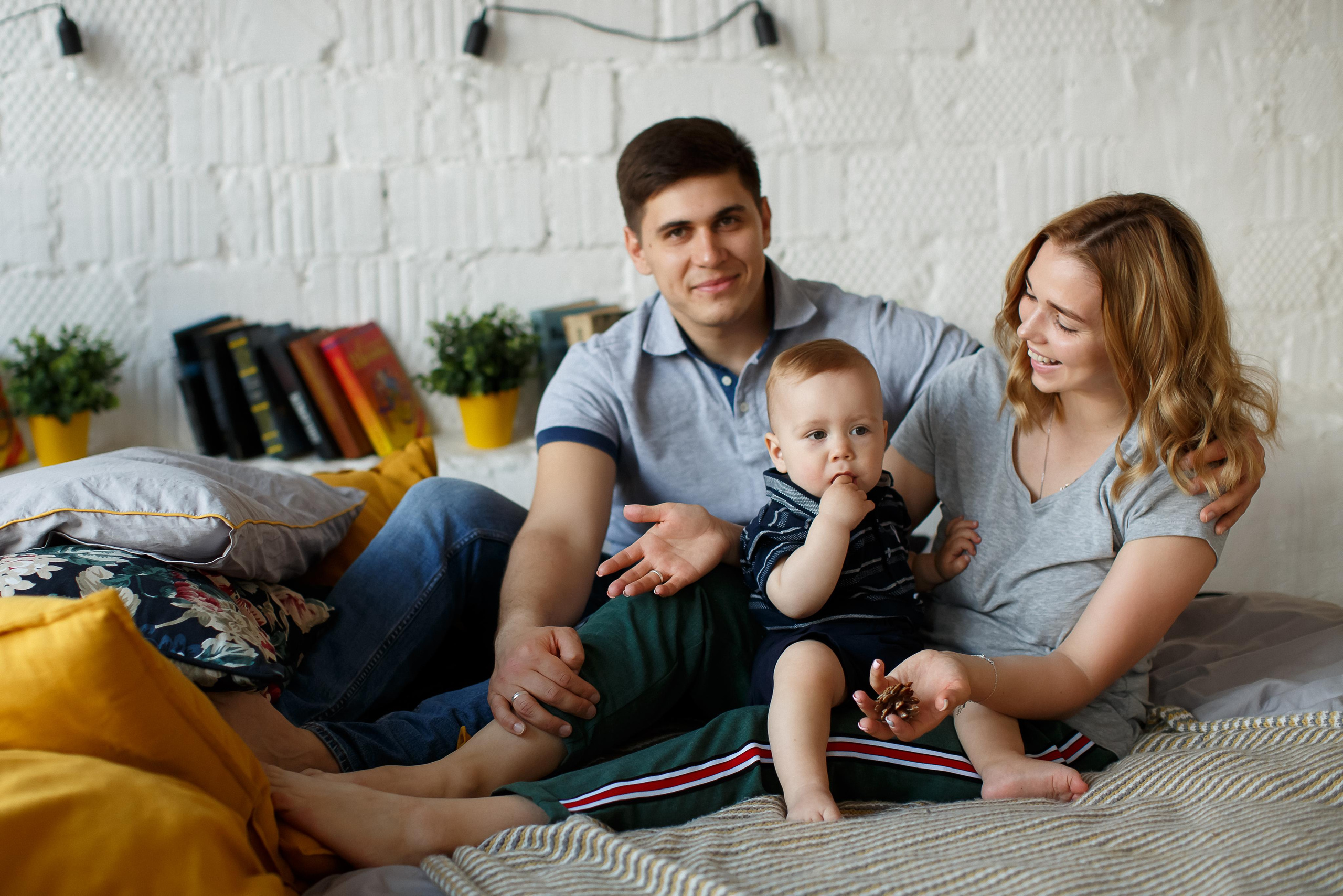 Даша, Женя и маленький Лев. Your story in photos