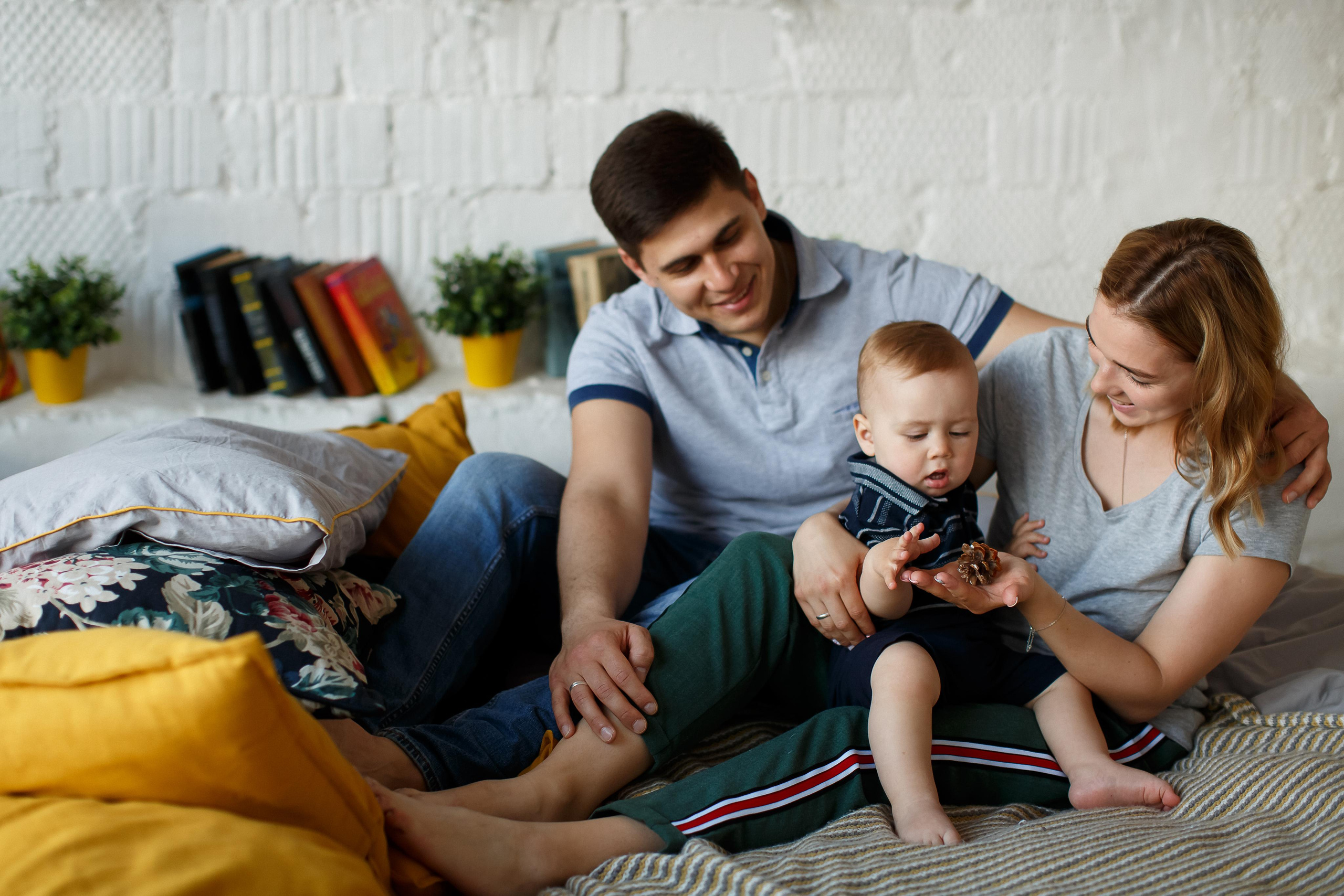 Даша, Женя и маленький Лев. Your story in photos