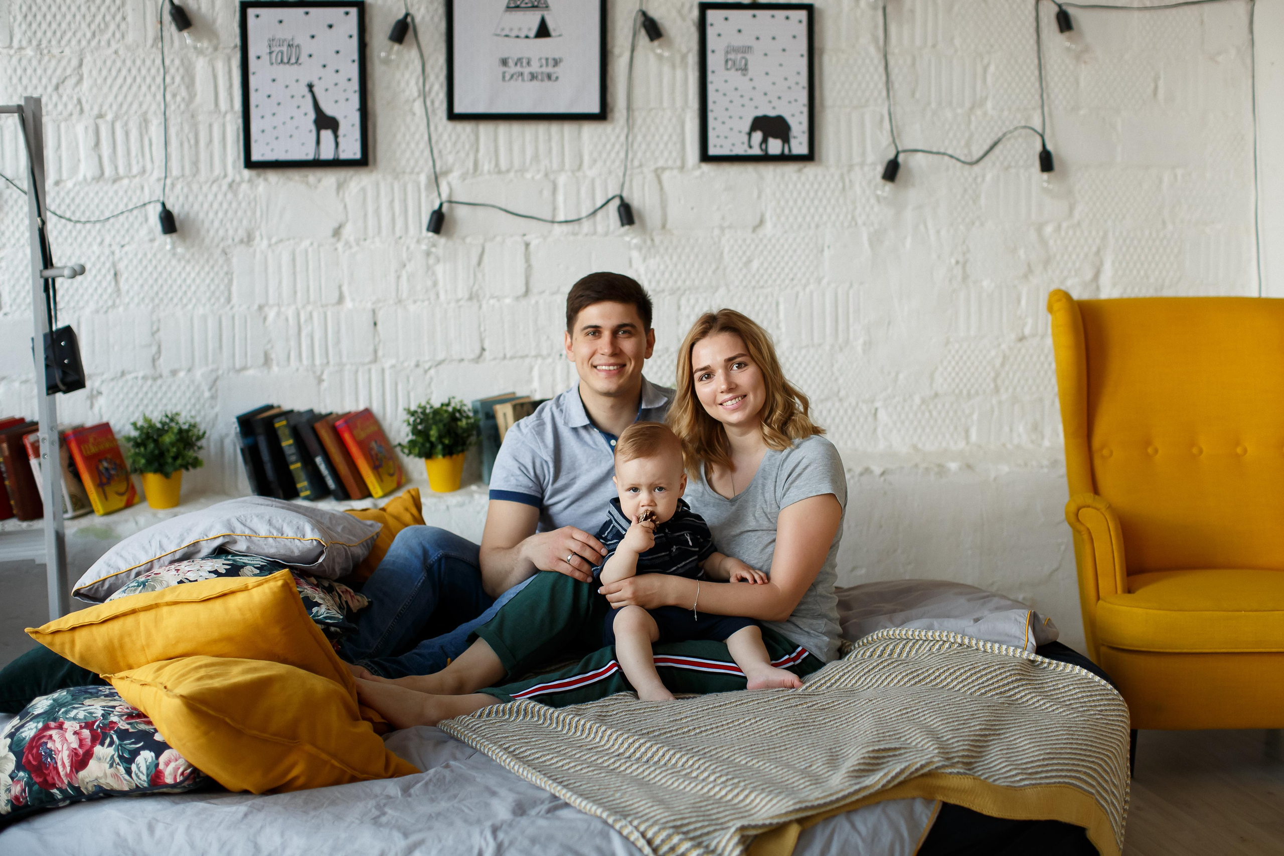 Даша, Женя и маленький Лев. Your story in photos