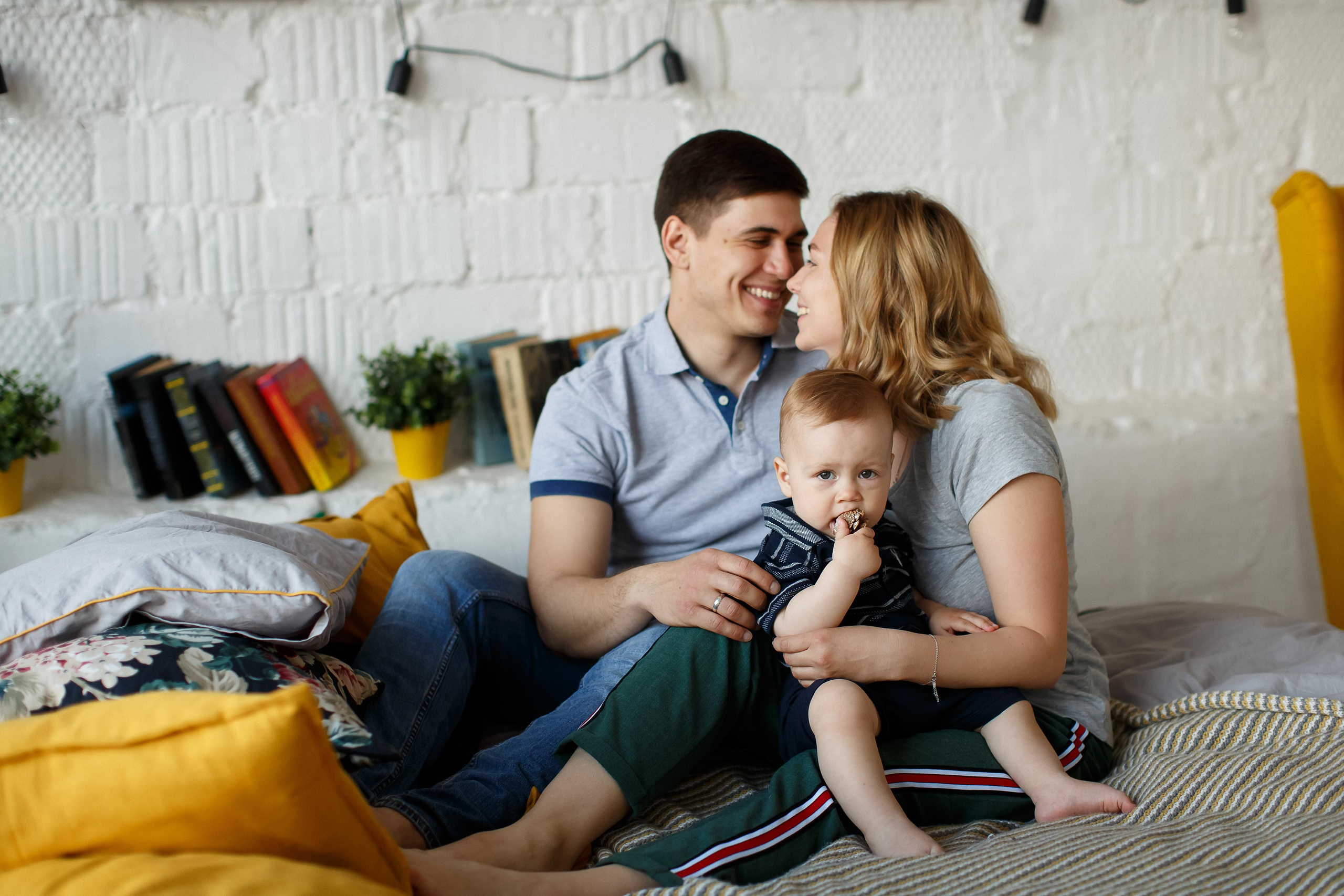 Даша, Женя и маленький Лев. Your story in photos