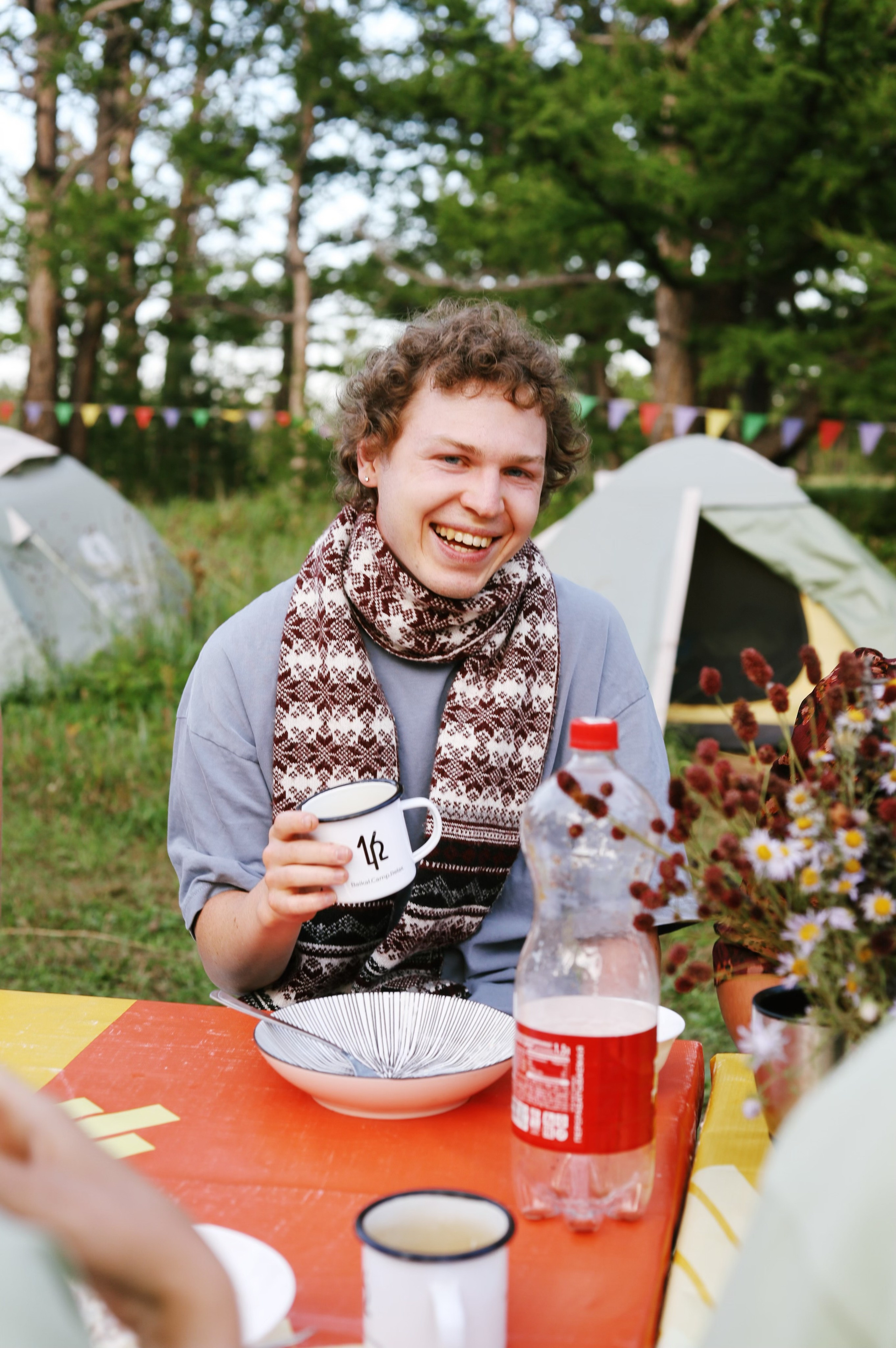 Лето 2024 / палатки. 1642 — первый лагерь для взрослых на Байкале