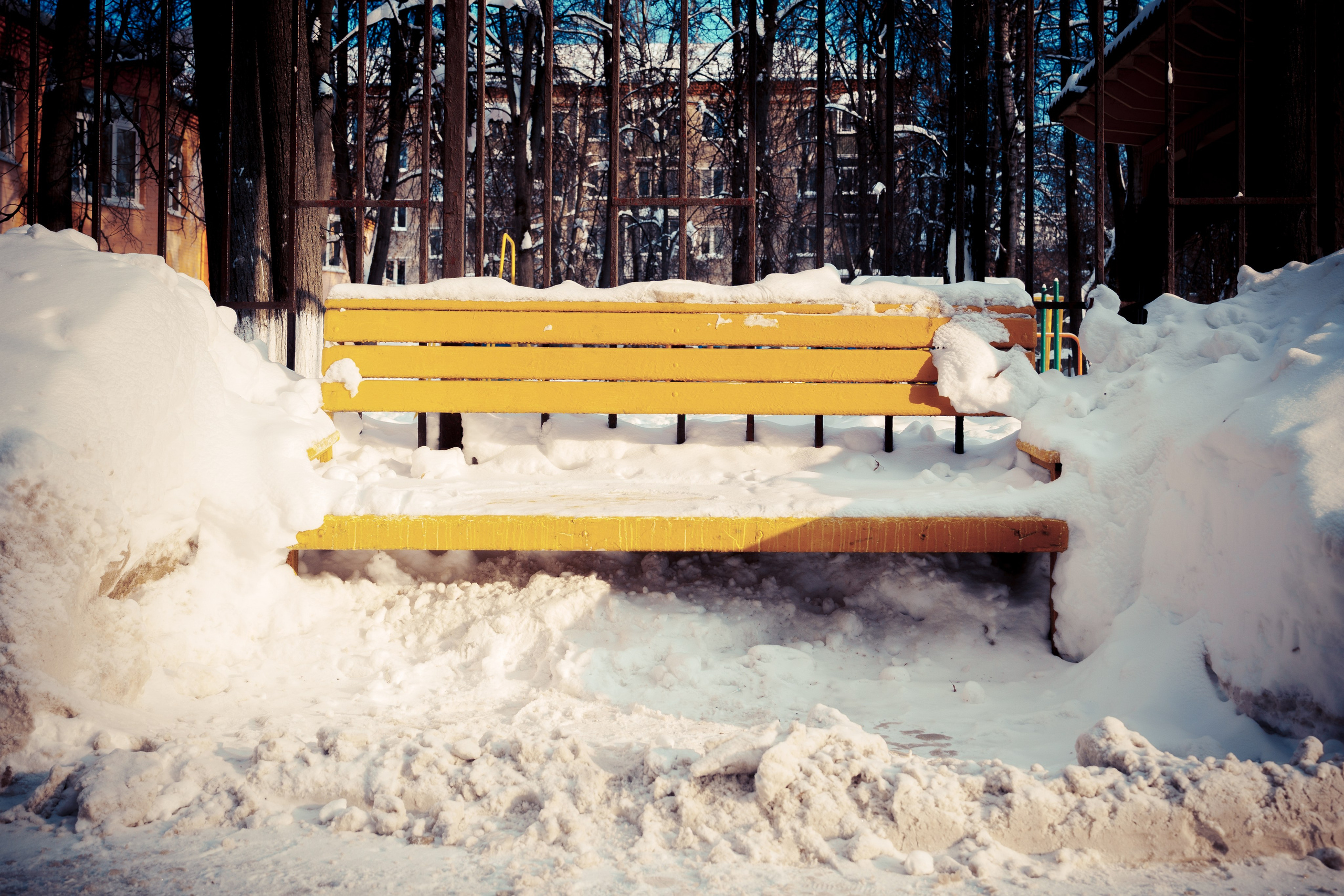 Сугробы. Polypolarphotography