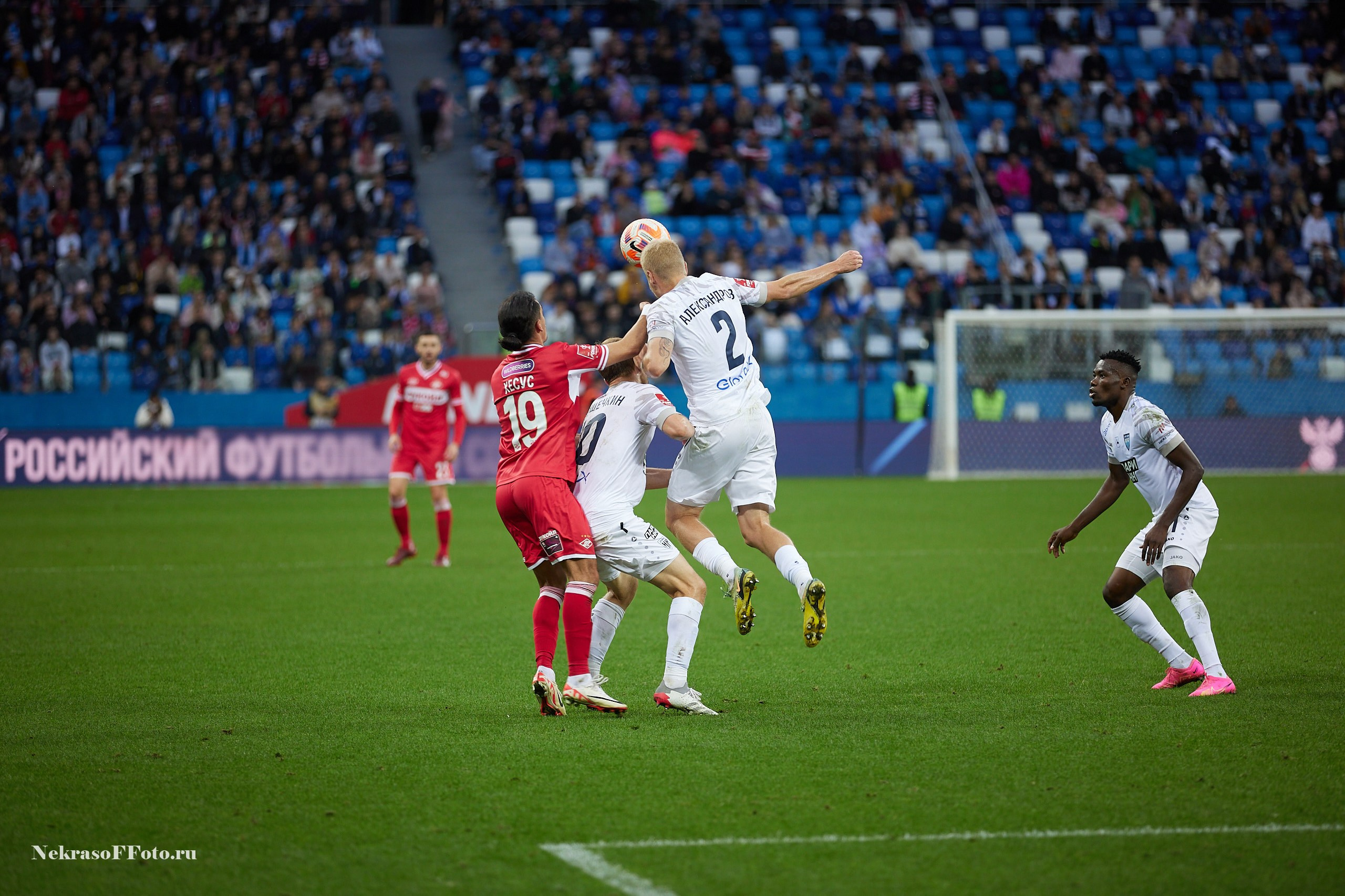 РПЛ ФК Пари НН- ФК Спартак. Спортивный фотограф Некрасов Денис