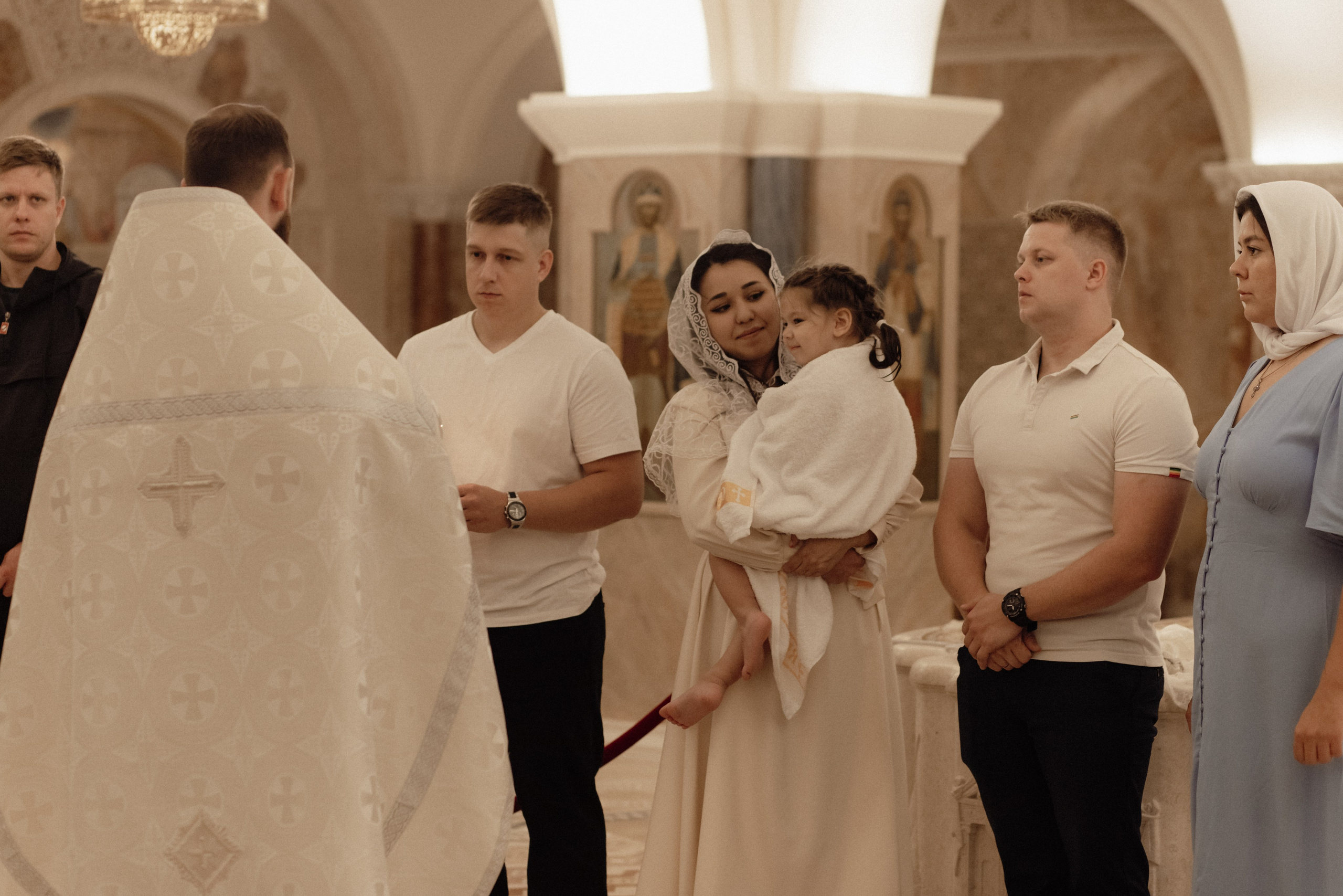 Крещение Киры. Семейный и свадебный фотограф в Челябинске Мария Леонтьева