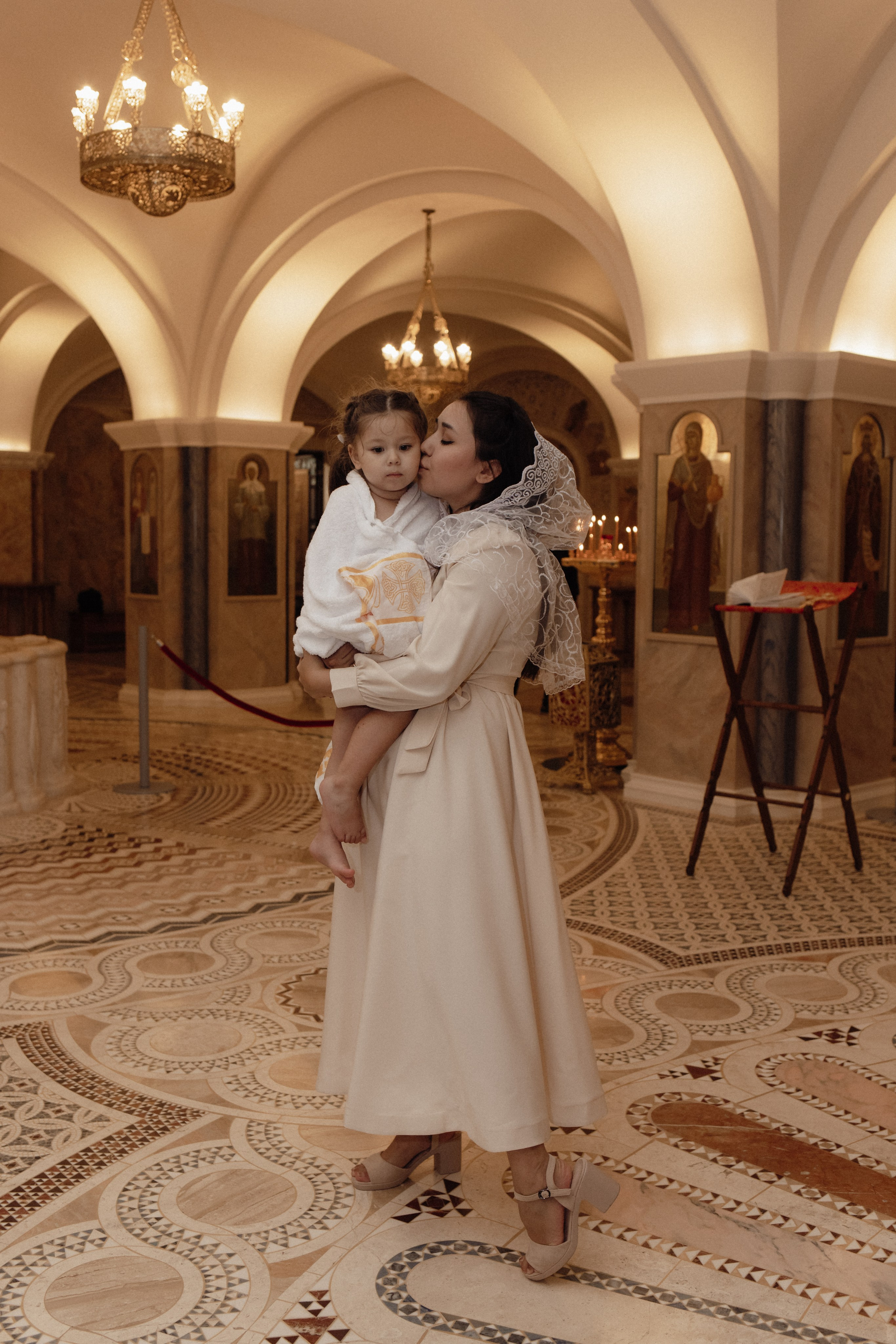 Крещение Киры. Семейный и свадебный фотограф в Челябинске Мария Леонтьева
