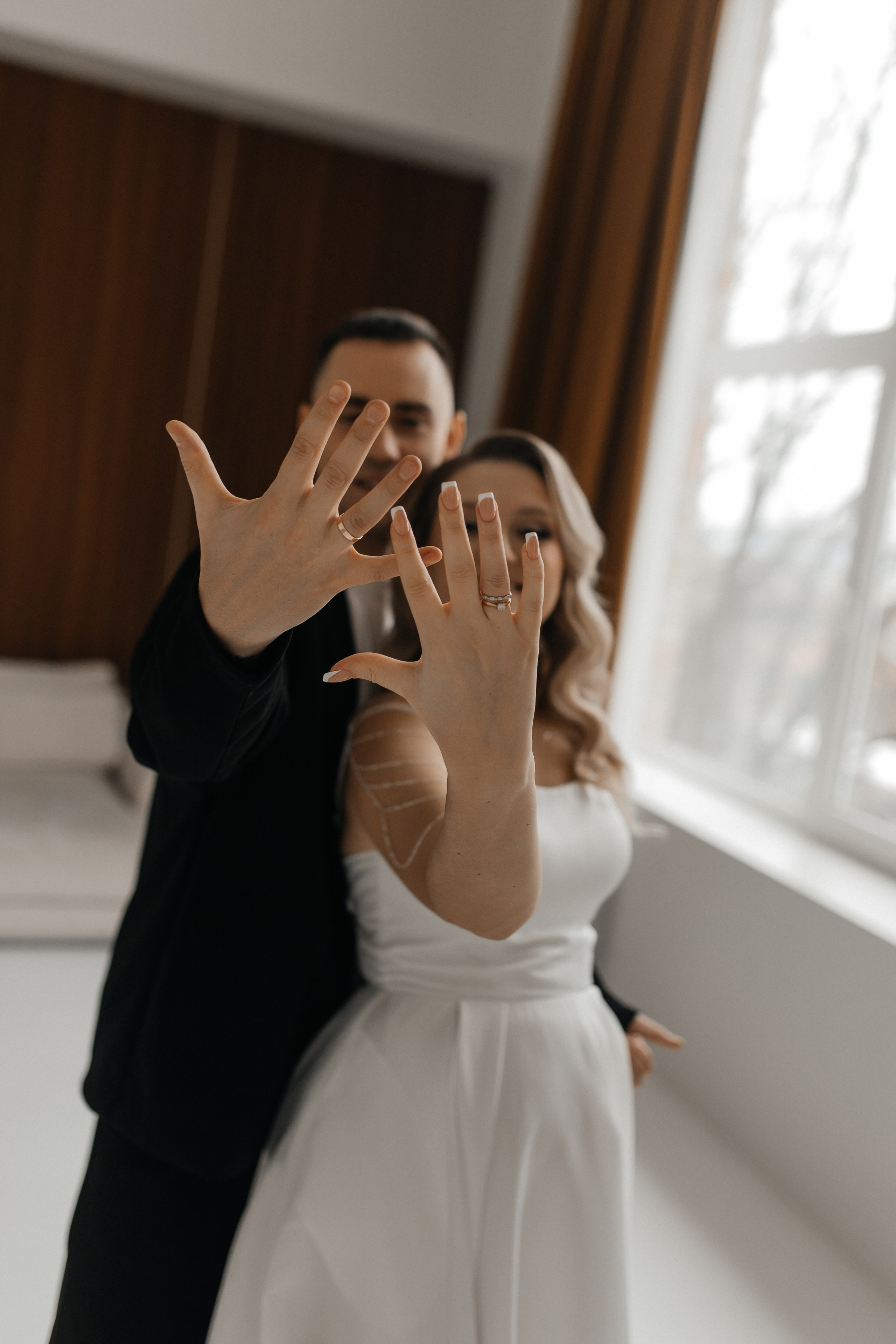 Свадебная серия в студии