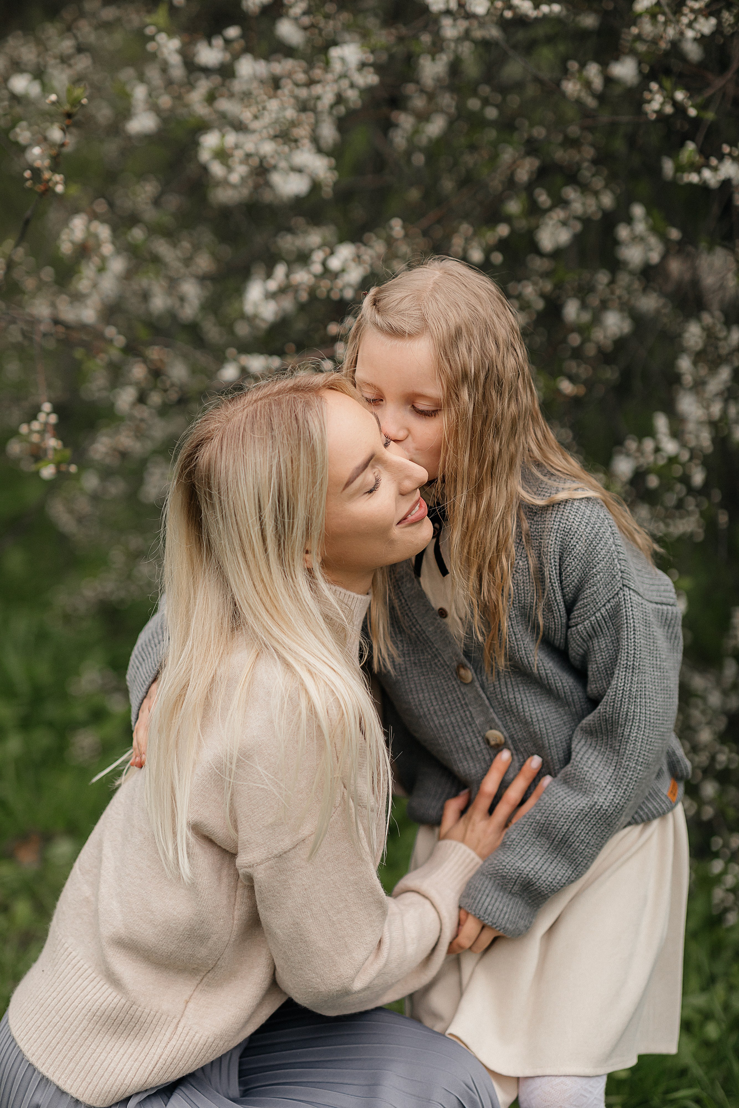 Кристина и дочки. Фотограф Москва