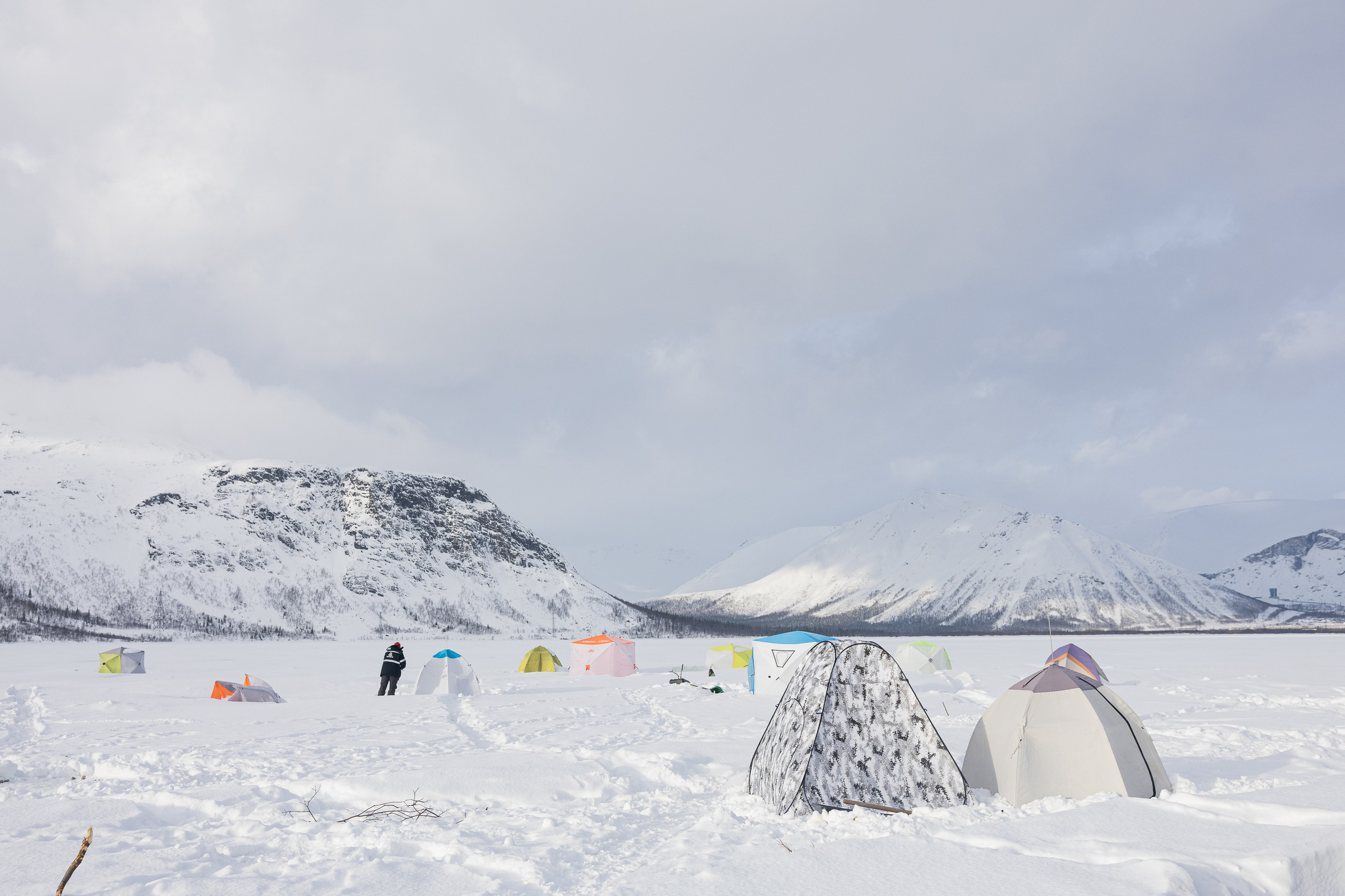 Кировск. Рыбаки. Алиса Северная. Визуальные исследования. Пейзажная и документальная фотография