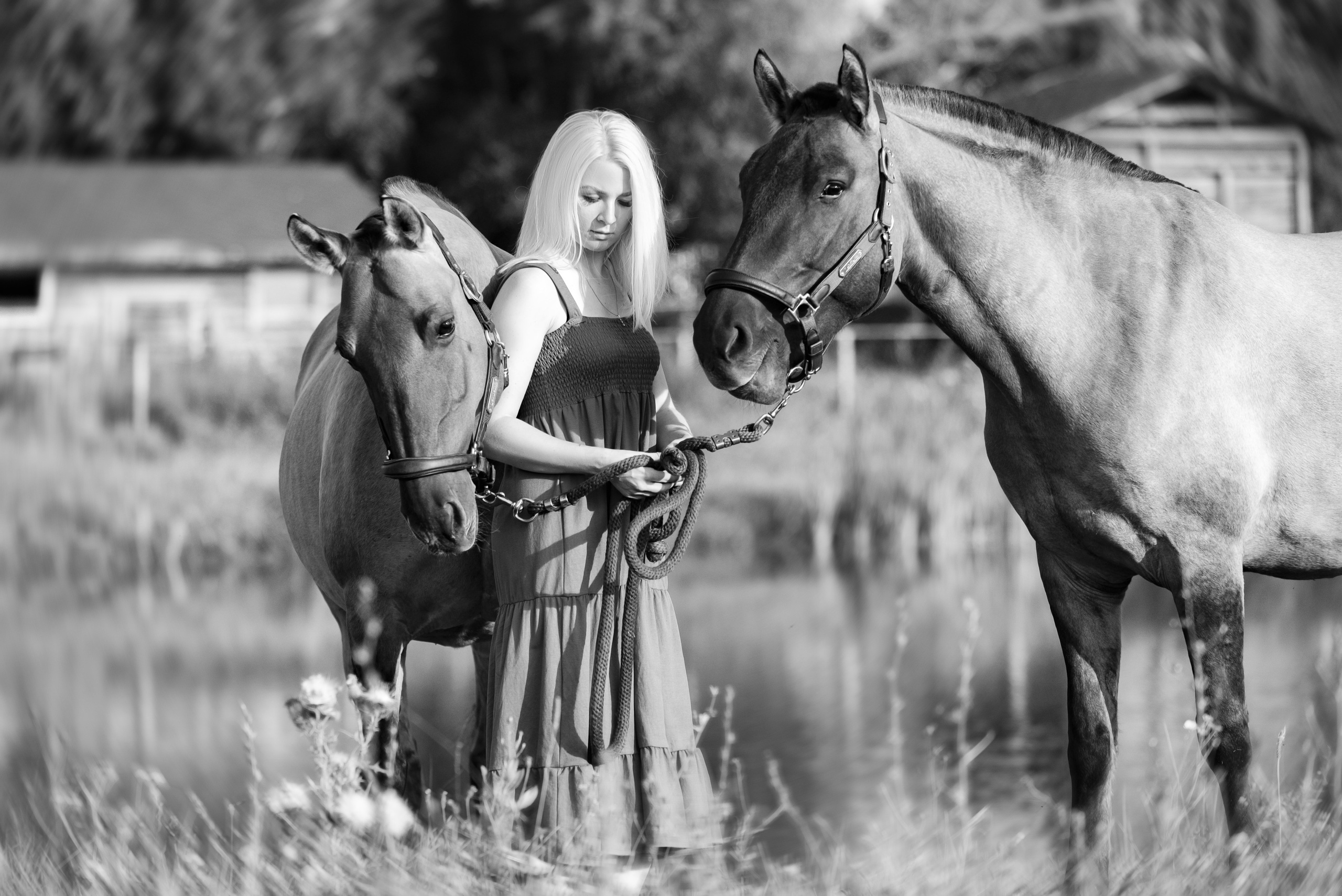 Катя SedlaMSK и Кася с Габи. Конный фотограф Куракина Дарья • Фотосессии с лошадьми