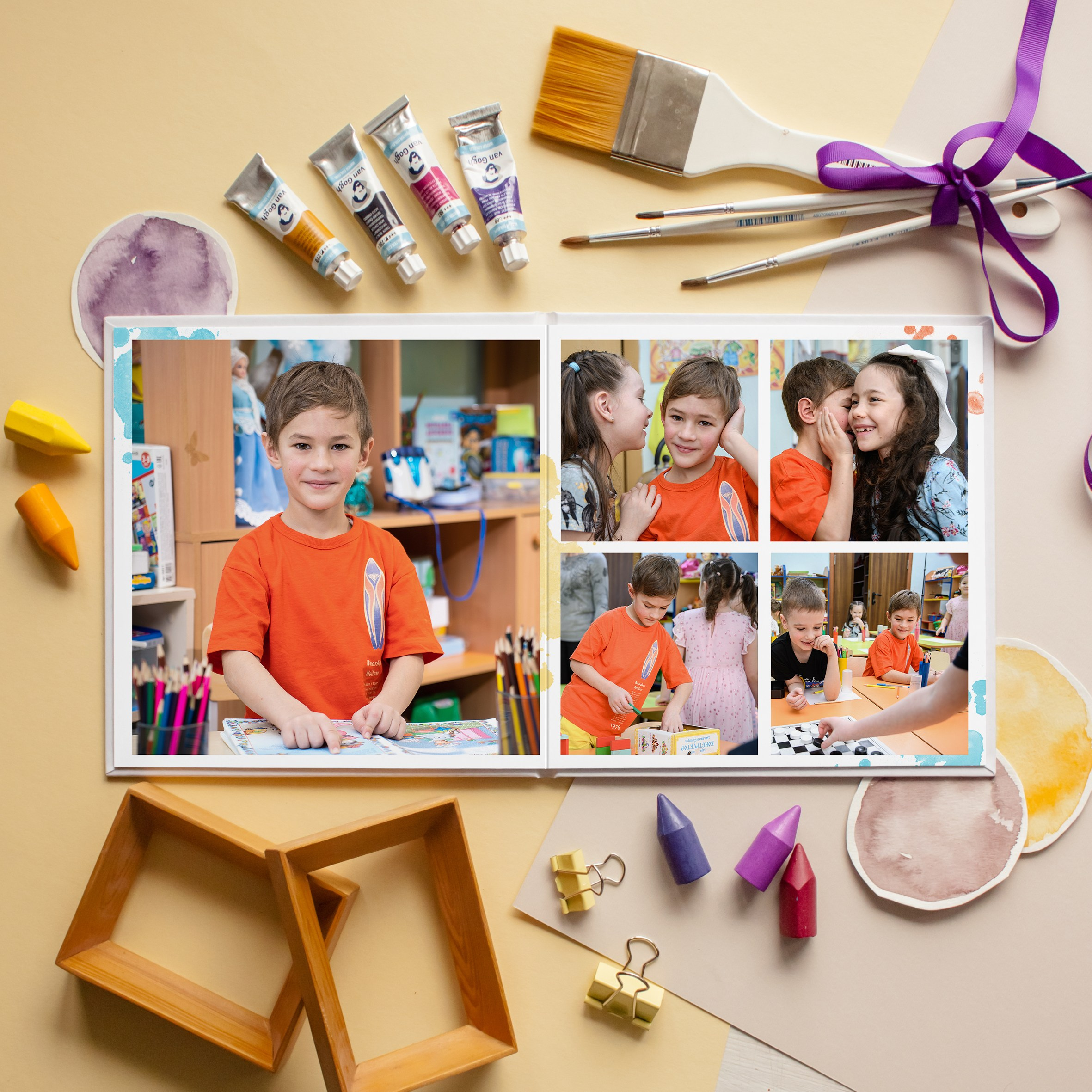 Выпускные альбомы для детского сада. Фотостудия «Стрекоза»