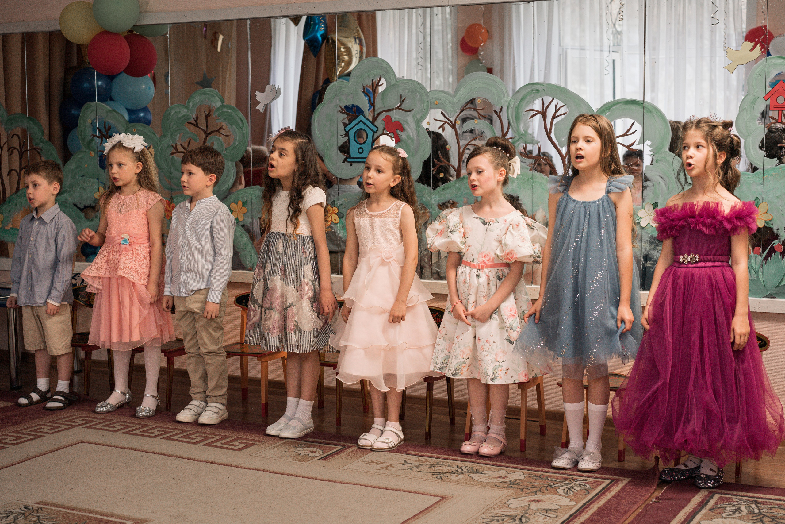 Детский сад, репортаж с утренника. Фотограф Шунова Саша