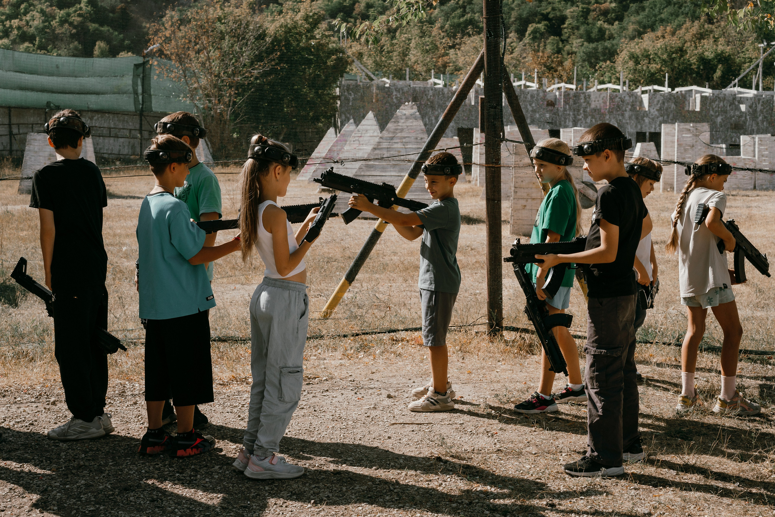 Репортаж: день рождения (лазертаг). Фотограф Шунова Саша
