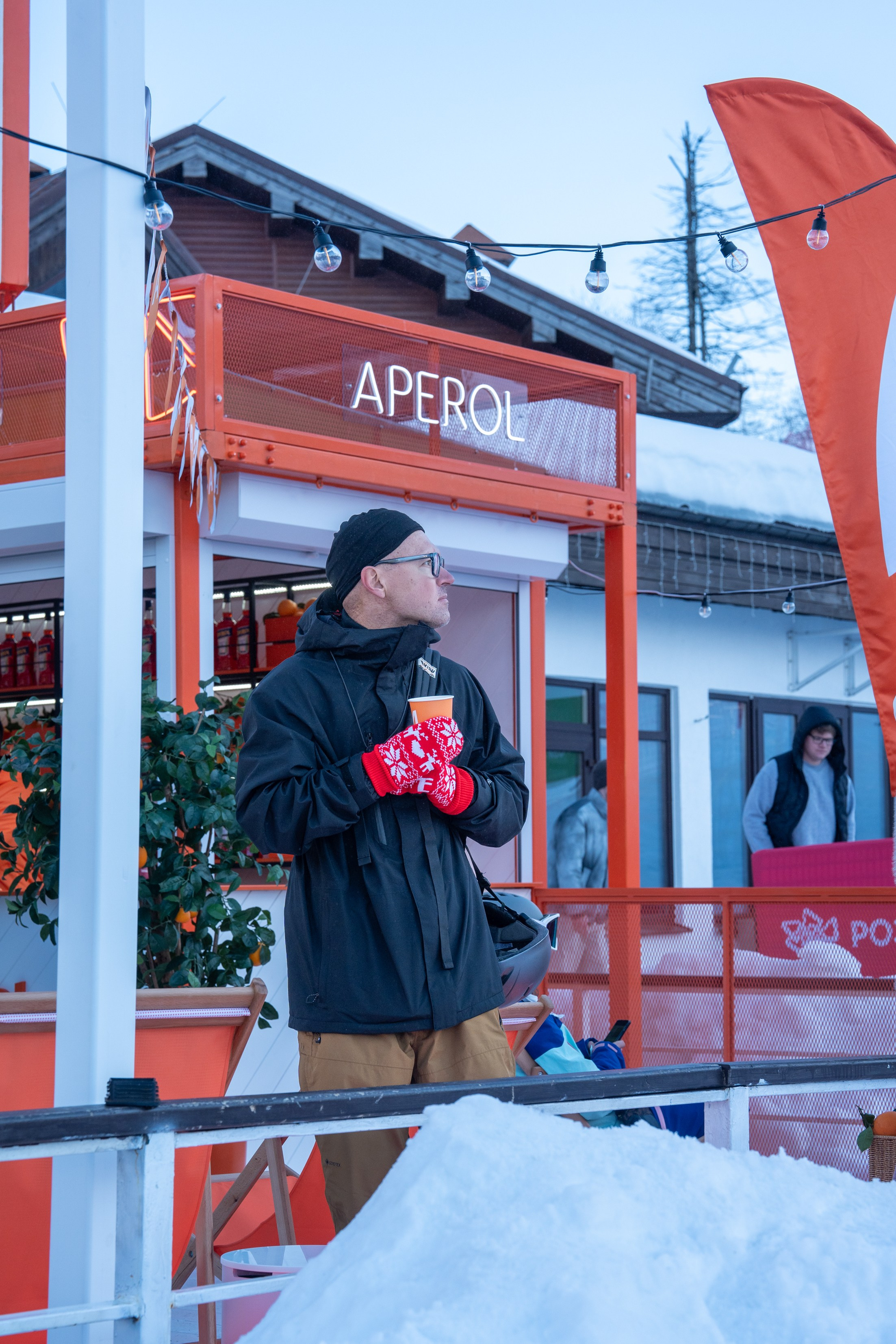 Фотоотчет партнерской интеграции Aperol Spritz на Роза Фест 2025. Репортажный фотограф в Красной Поляне и Сочи Павлюченко Екатерина