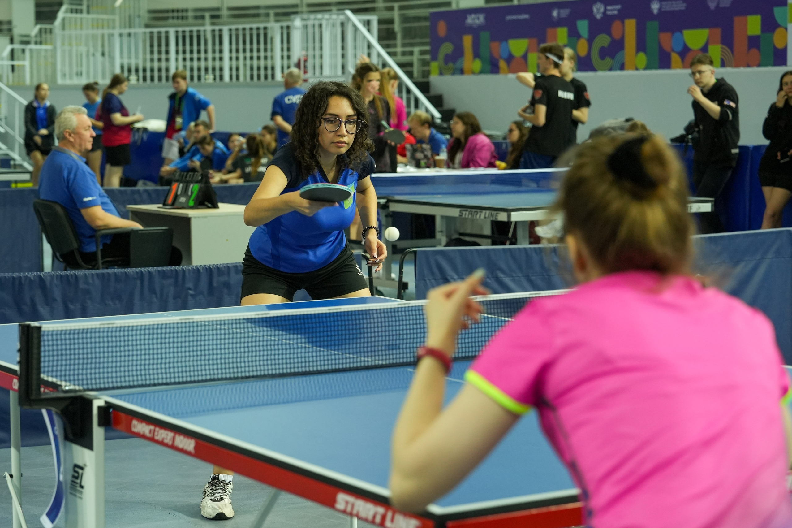 Настольный теннис в рамках АССК фест 2024 Сириус. Репортажный фотограф в Красной Поляне и Сочи Павлюченко Екатерина