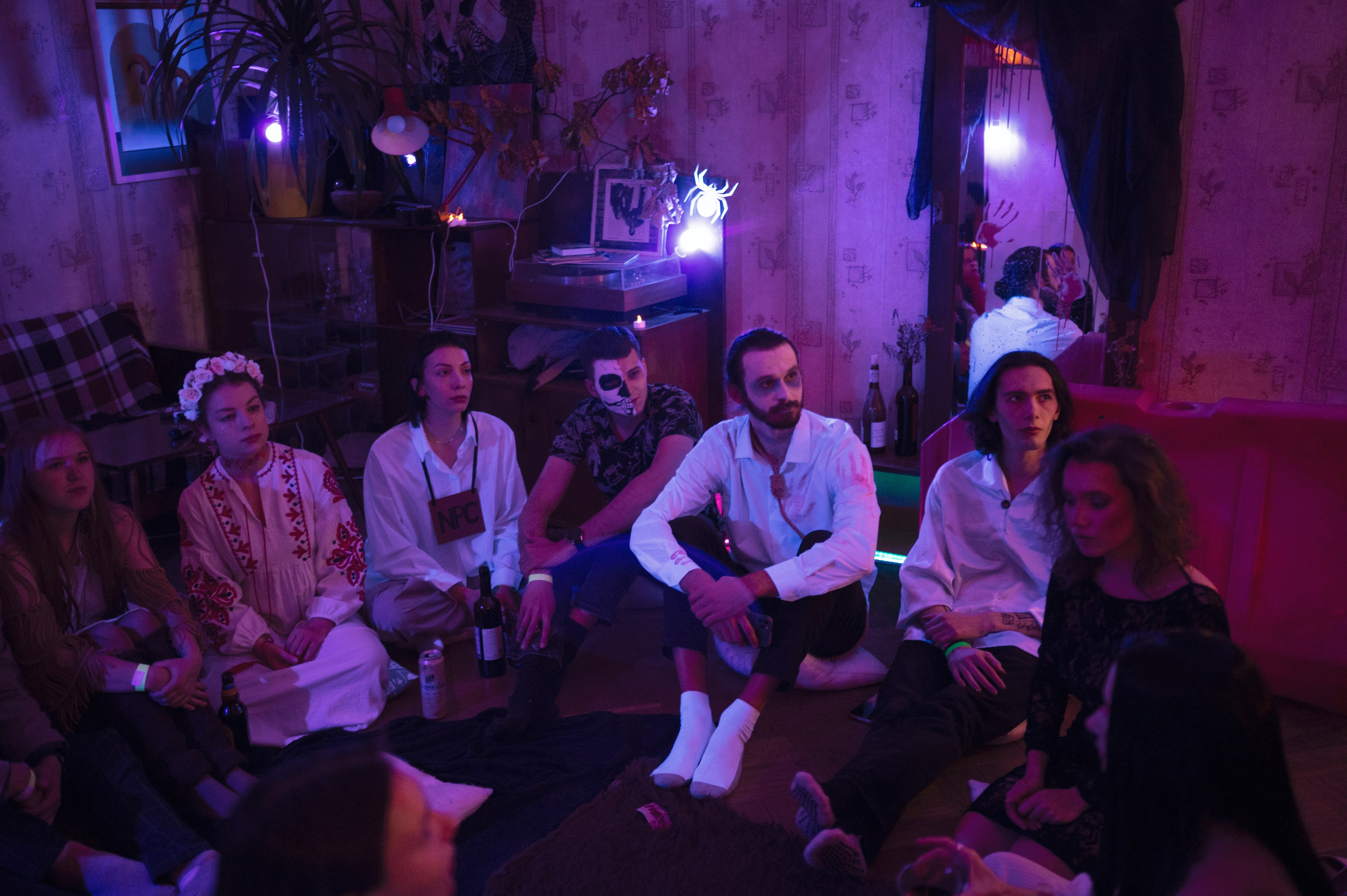 Хеллоуин у Мищенко. Портретный и репортажный фотограф в Санкт-Петербурге