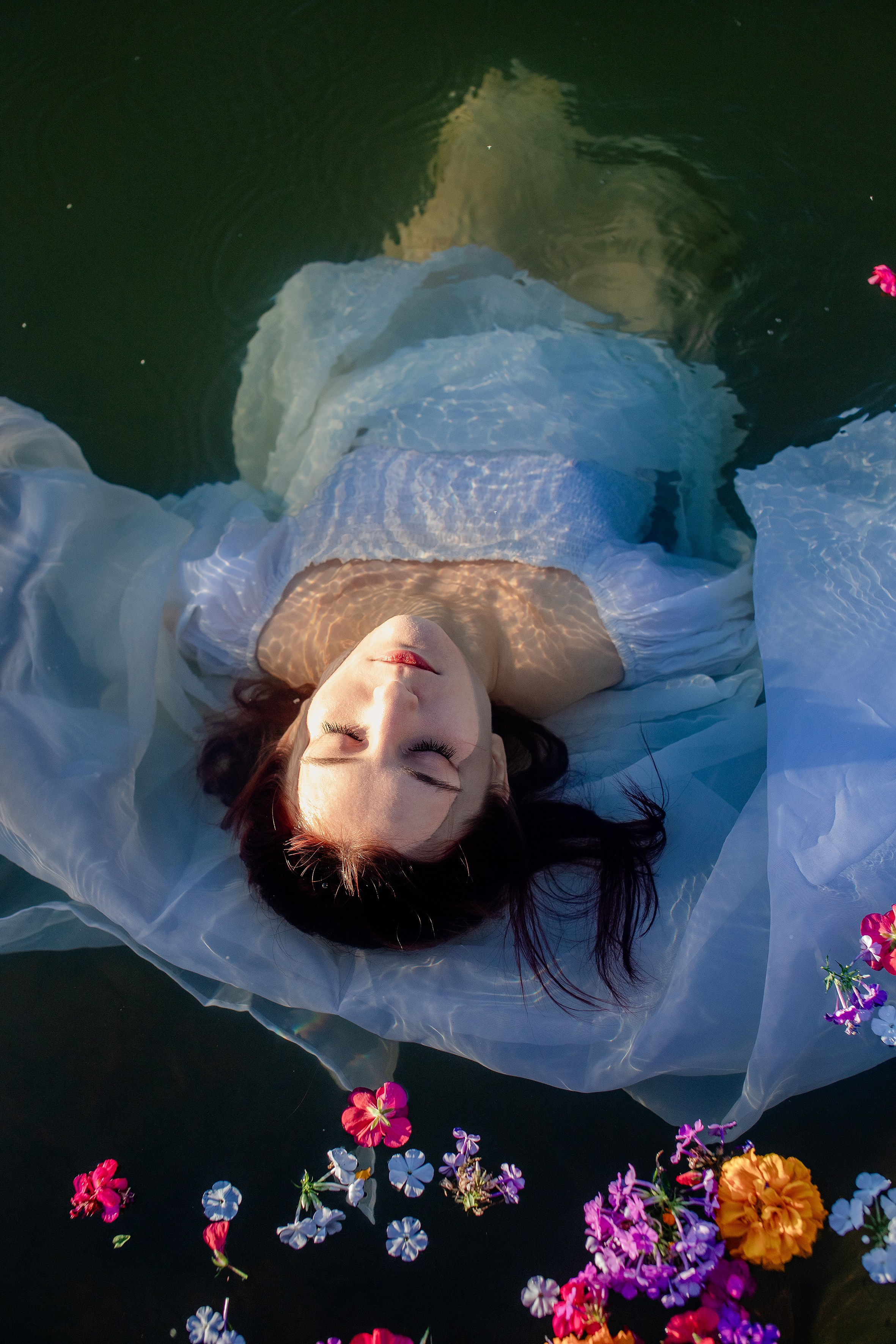 Творческая съемка на озере. Фотограф Минск Елена Украинец