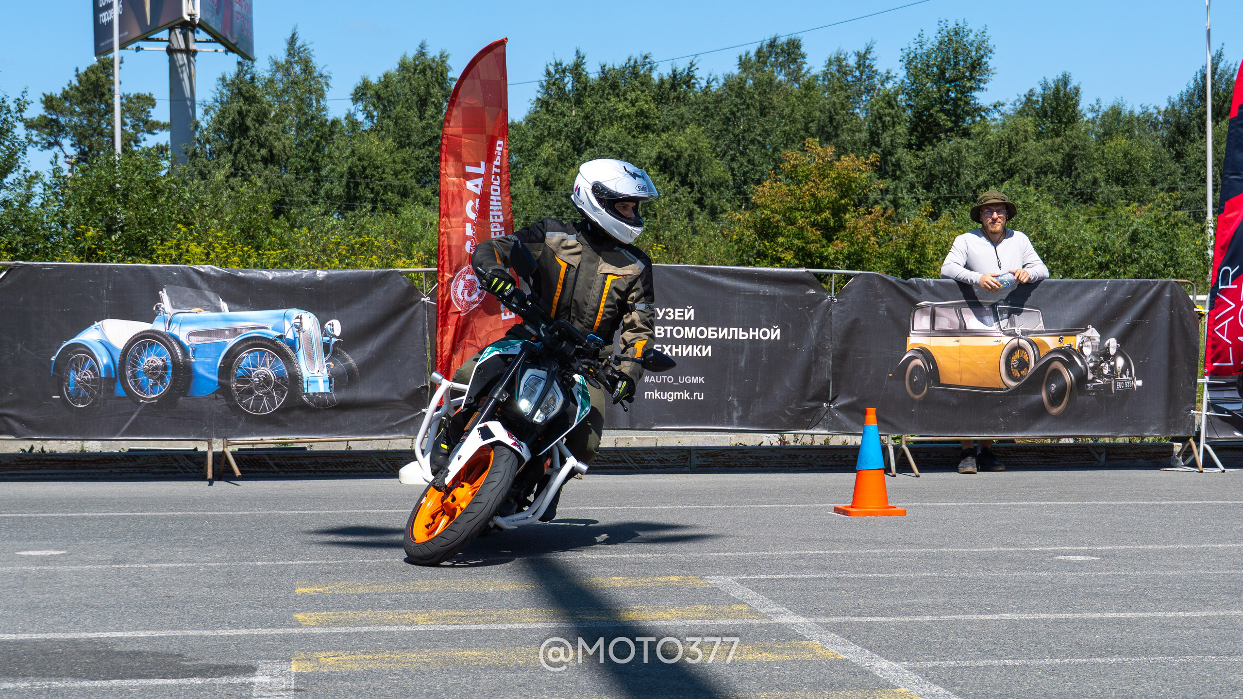 Motogymkhana CUP 1 Ekat 2025. Moto377