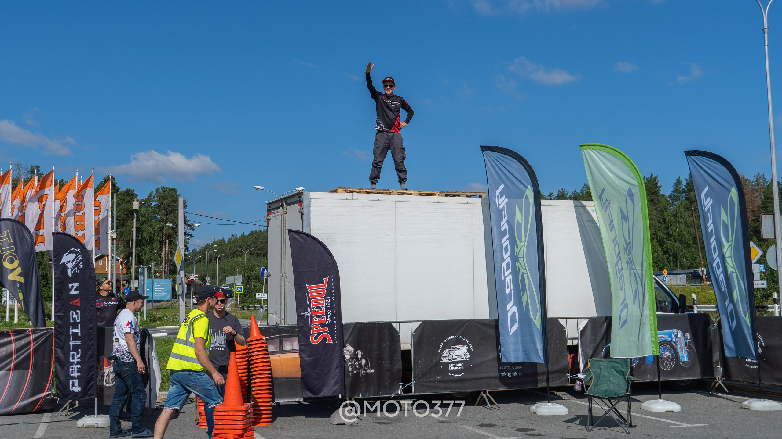 Motogymkhana CUP 1 Ekat 2025. Moto377