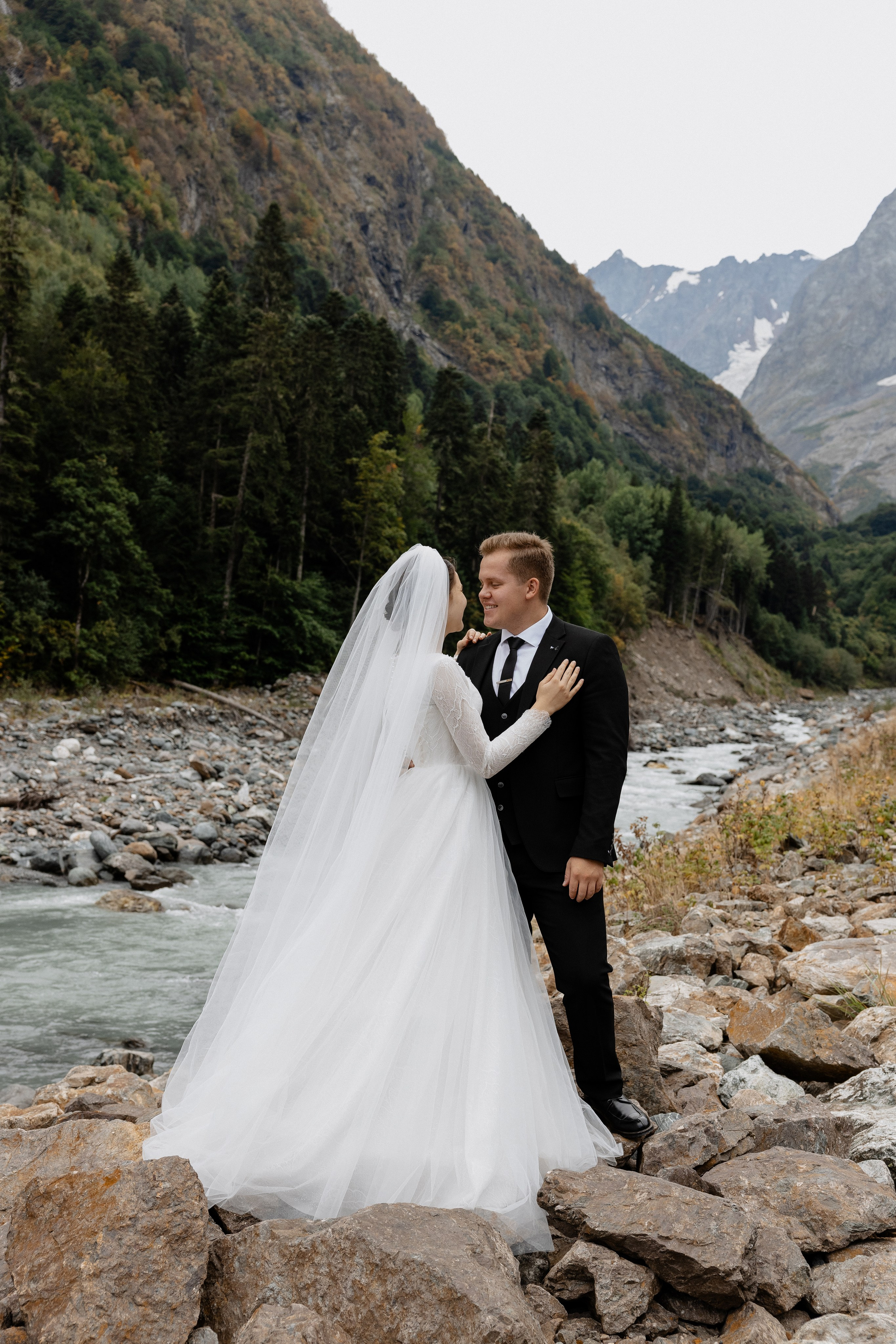 М&Я * Домбай. Миленина Юлия Свадебный и семейный фотограф в Краснодаре