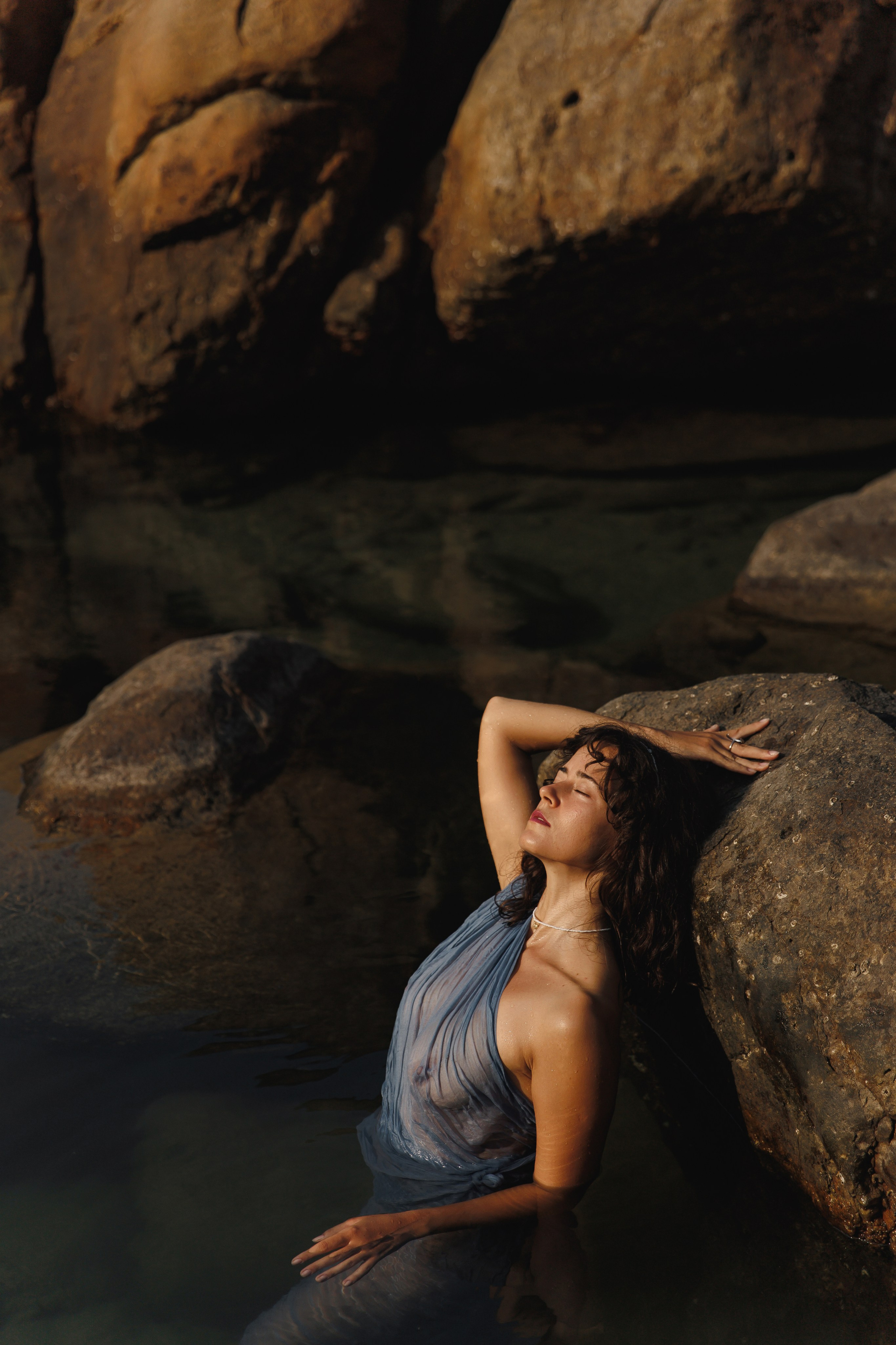 Богиня ин зе оушен. Wedding photographer in St. Petersburg, Europe and Israel Anna Agafon