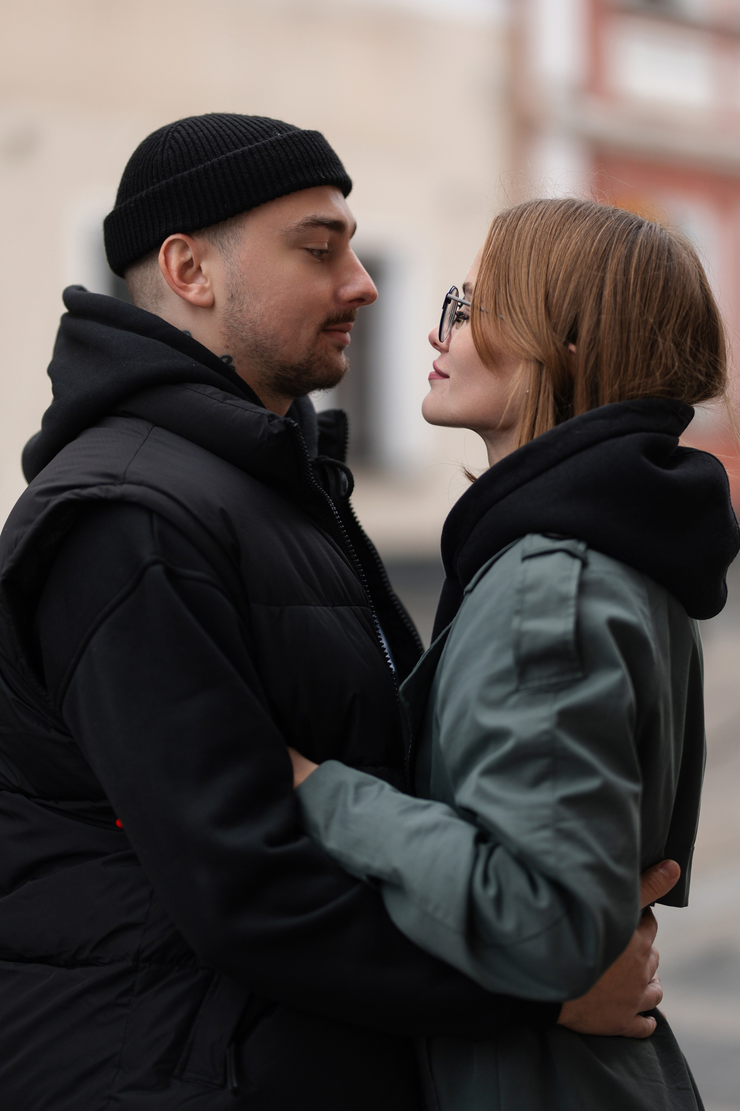 Семейная съёмка на улице