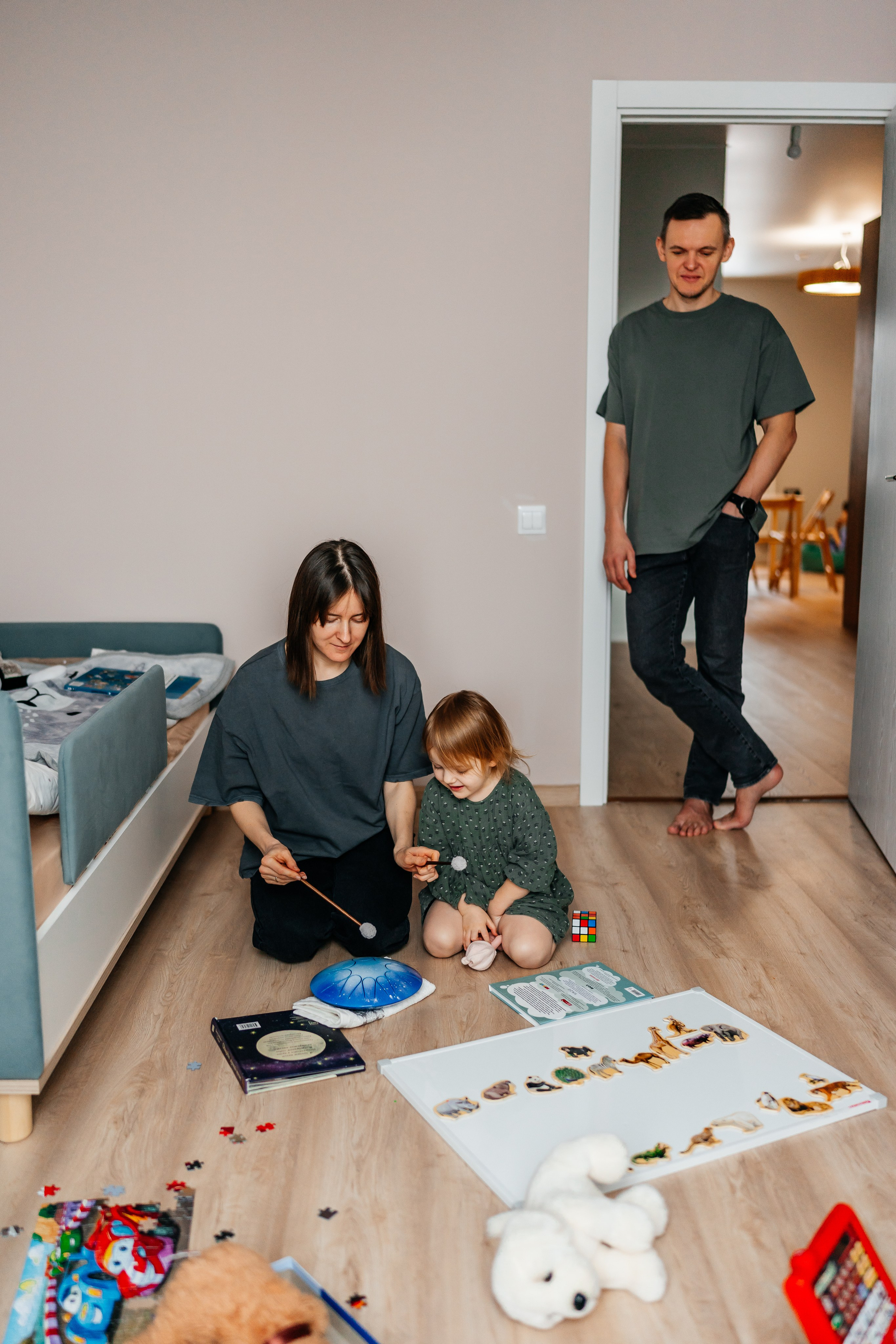 Семейная фотосессия в домашних условиях. Семейный фотограф в Москве Ирина Жур