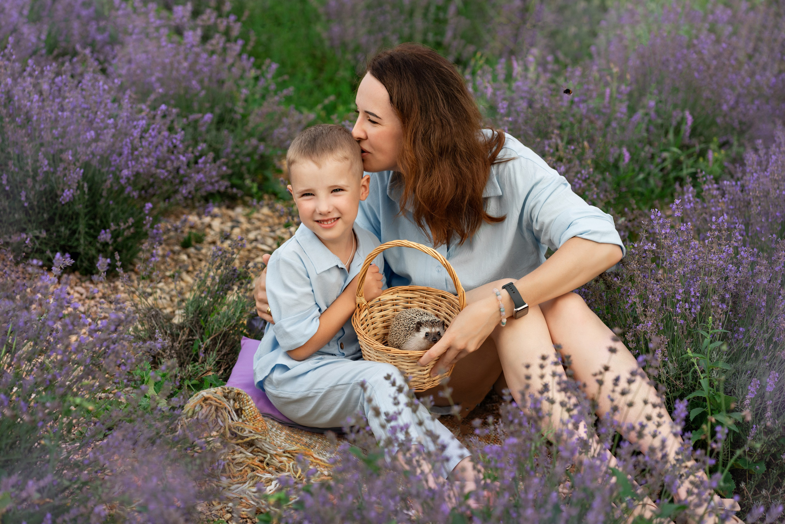Лаванда. Детский и семейный фотограф г. Москва Оксана Катаджи
