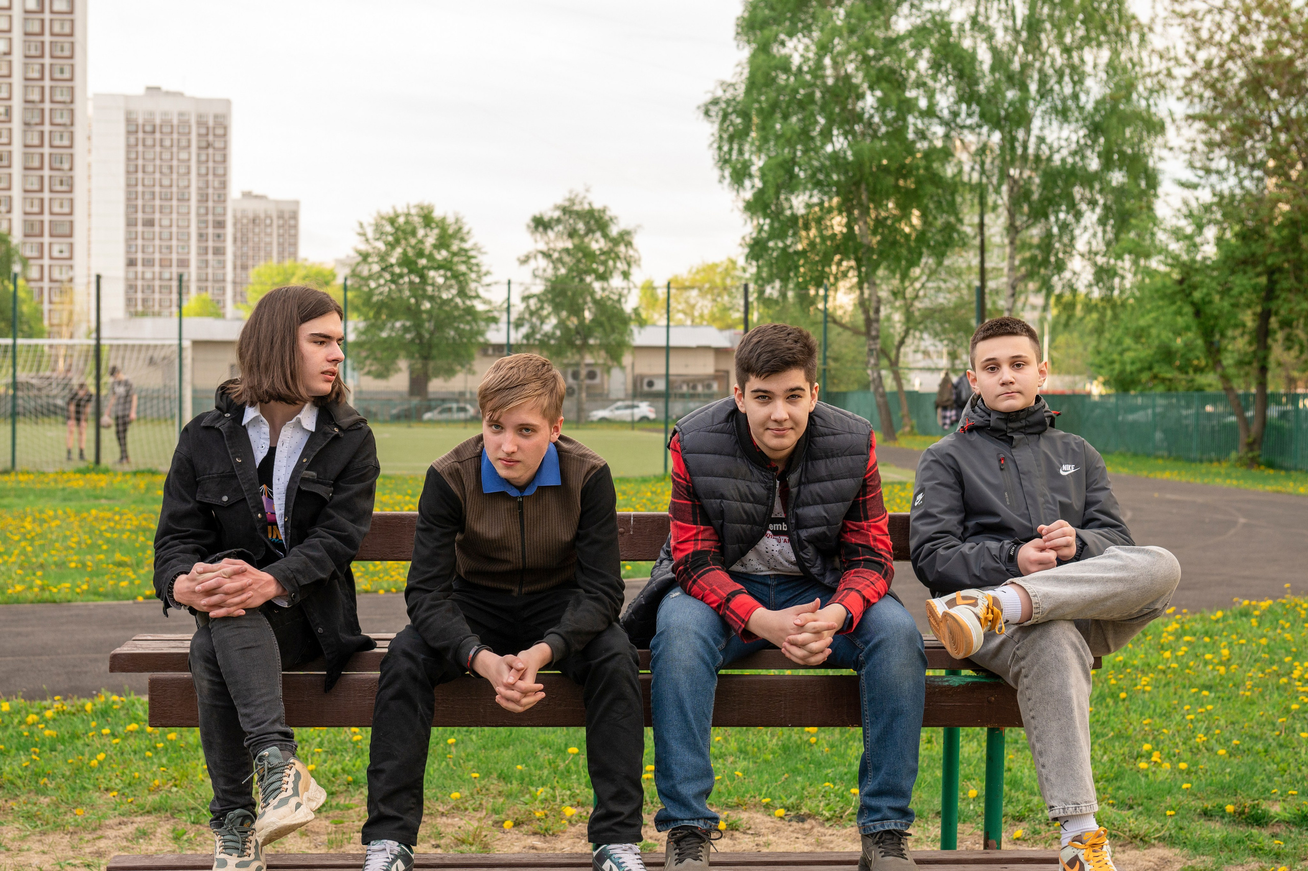 Весенняя фотосессия Школа 953. Детский и семейный фотограф г. Москва Оксана Катаджи